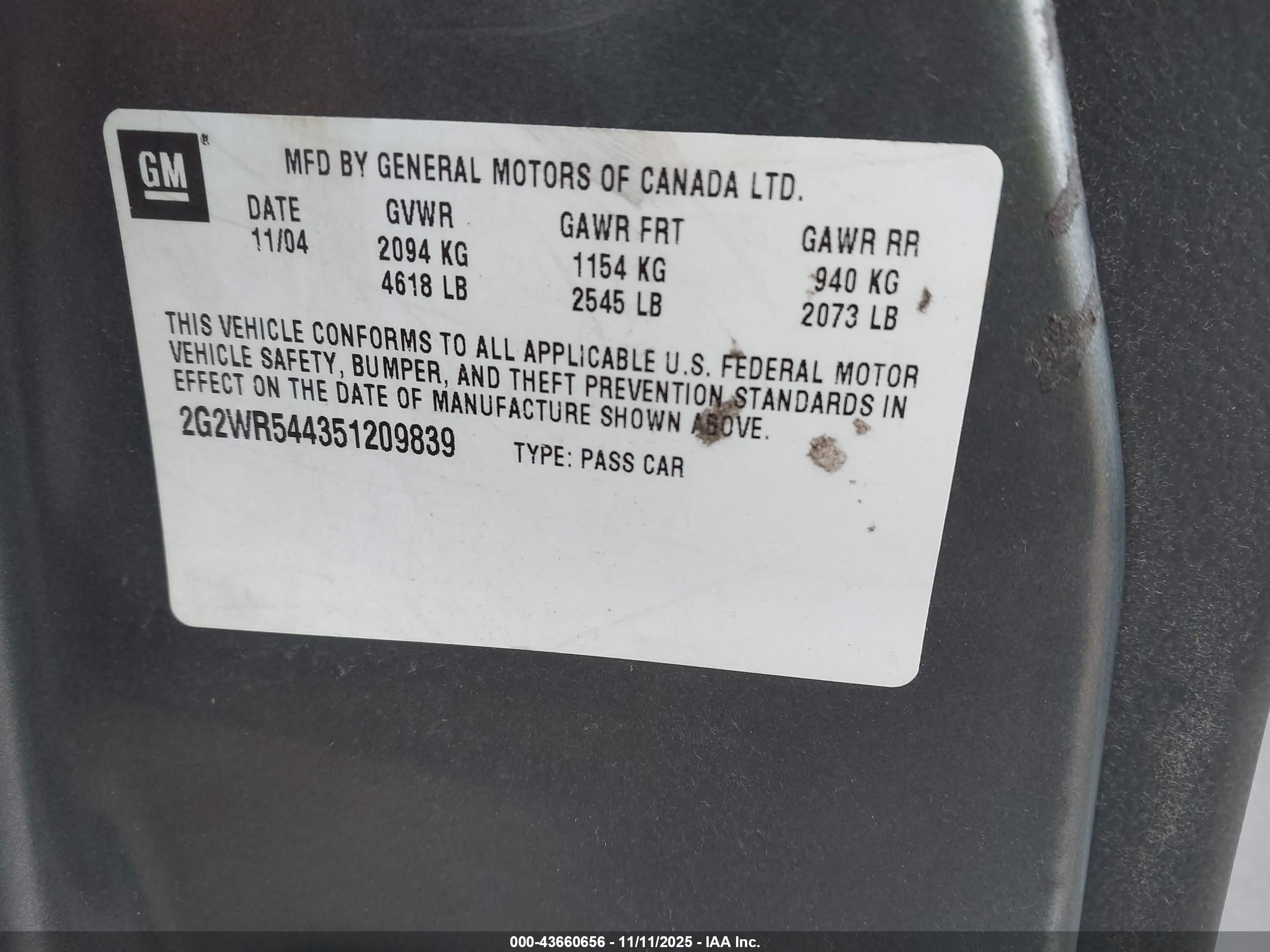 PONTIAC GRAND image 9