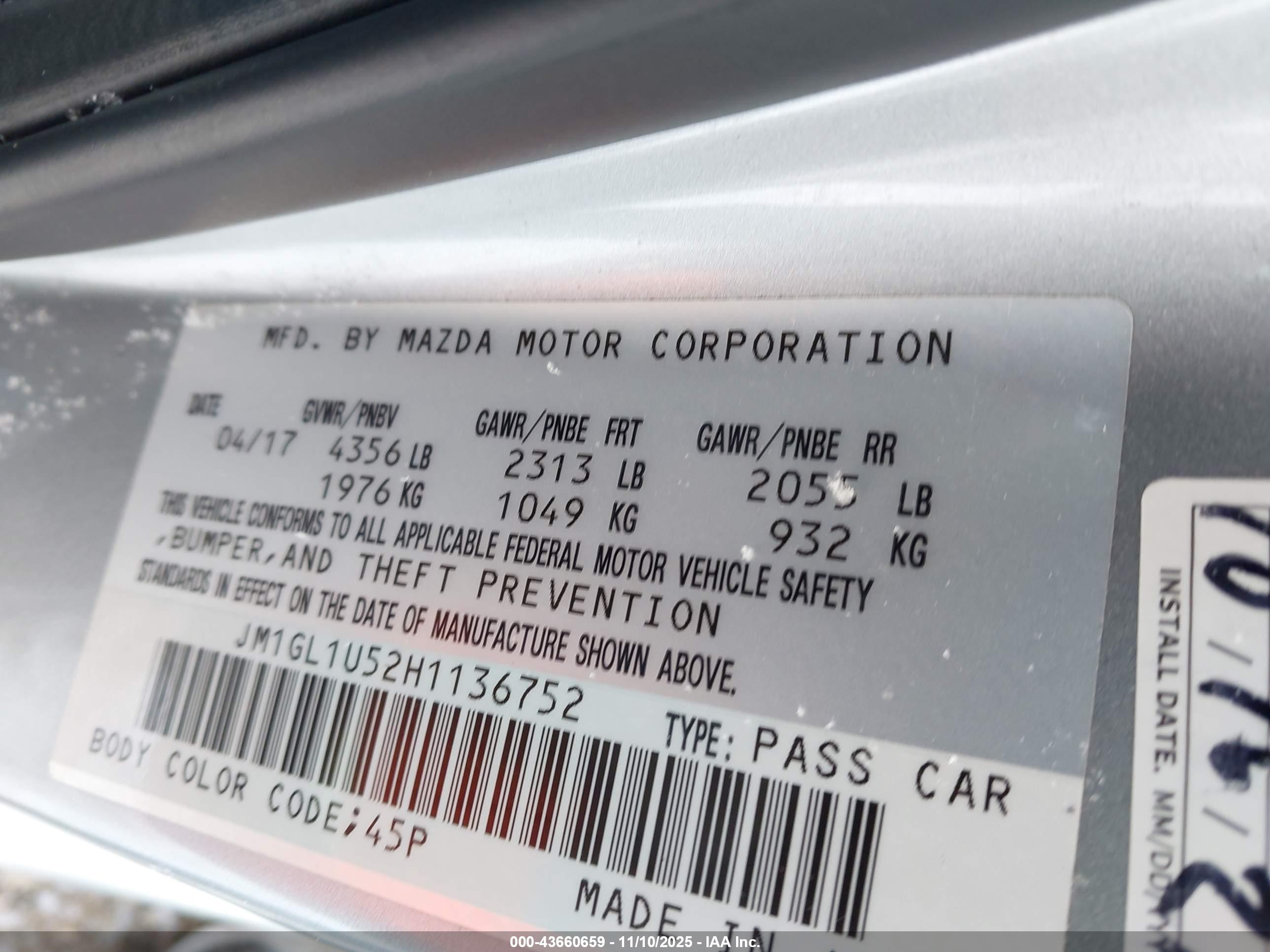 MAZDA MAZDA6 image 9