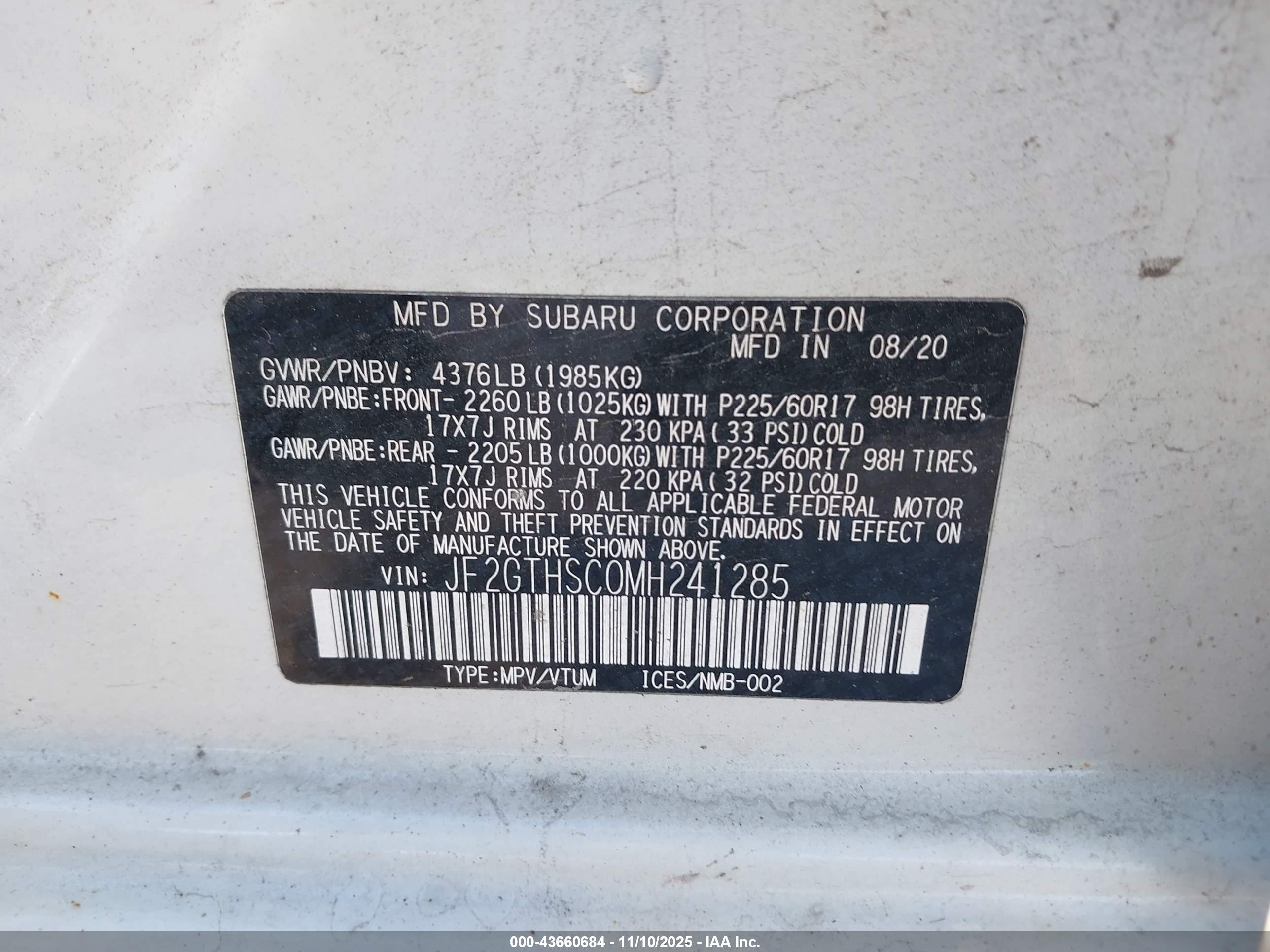 SUBARU CROSSTREK image 9