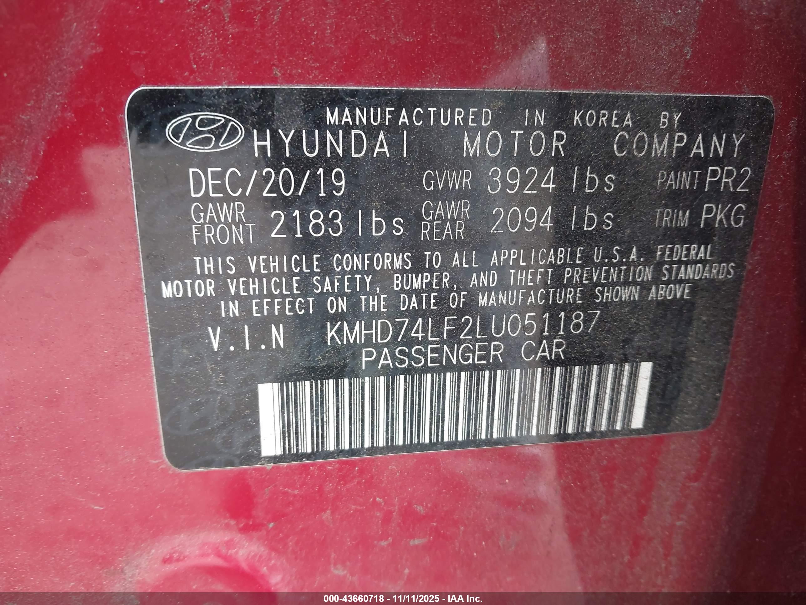 HYUNDAI ELANTRA image 9