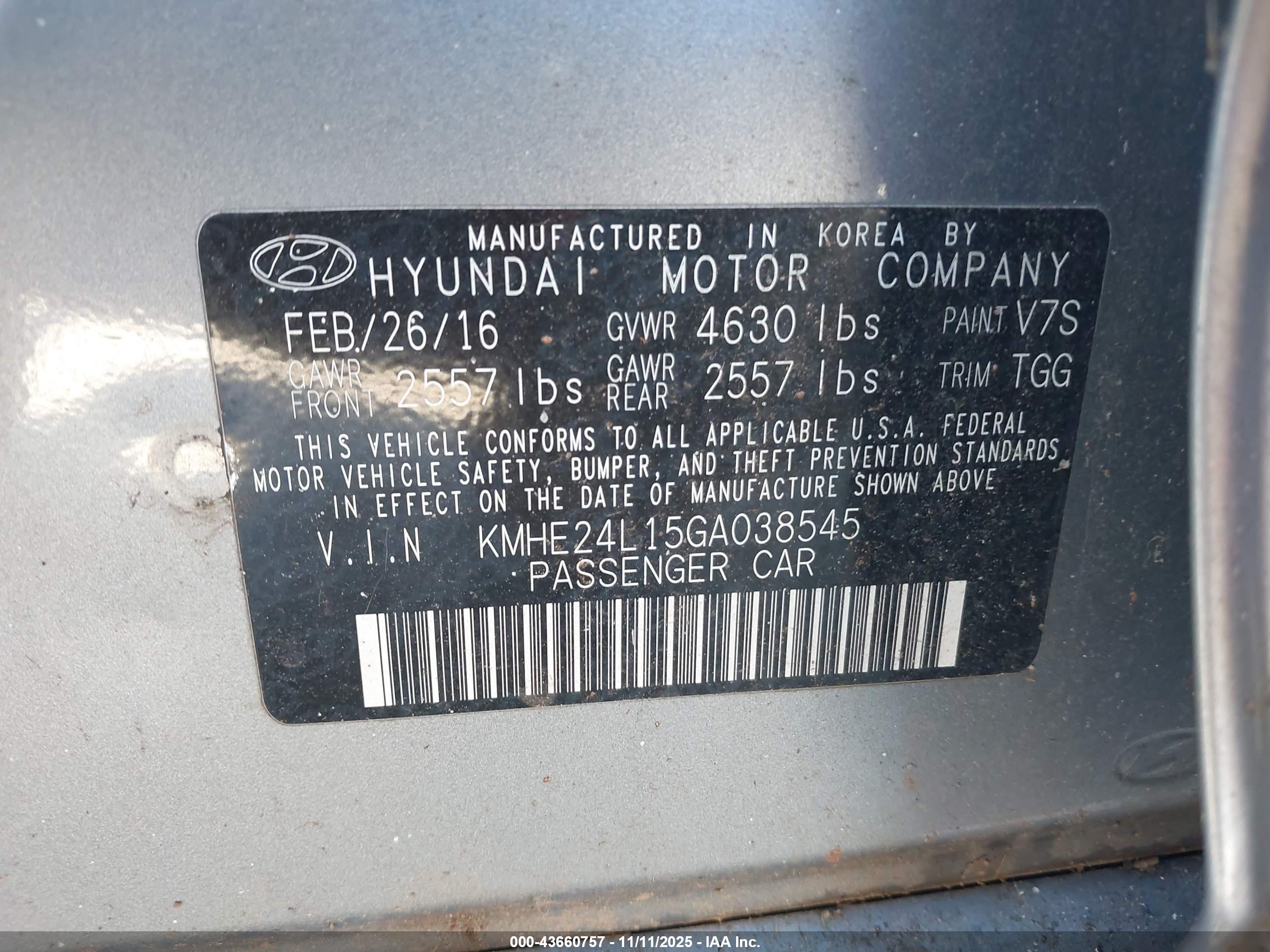 HYUNDAI SONATA image 9