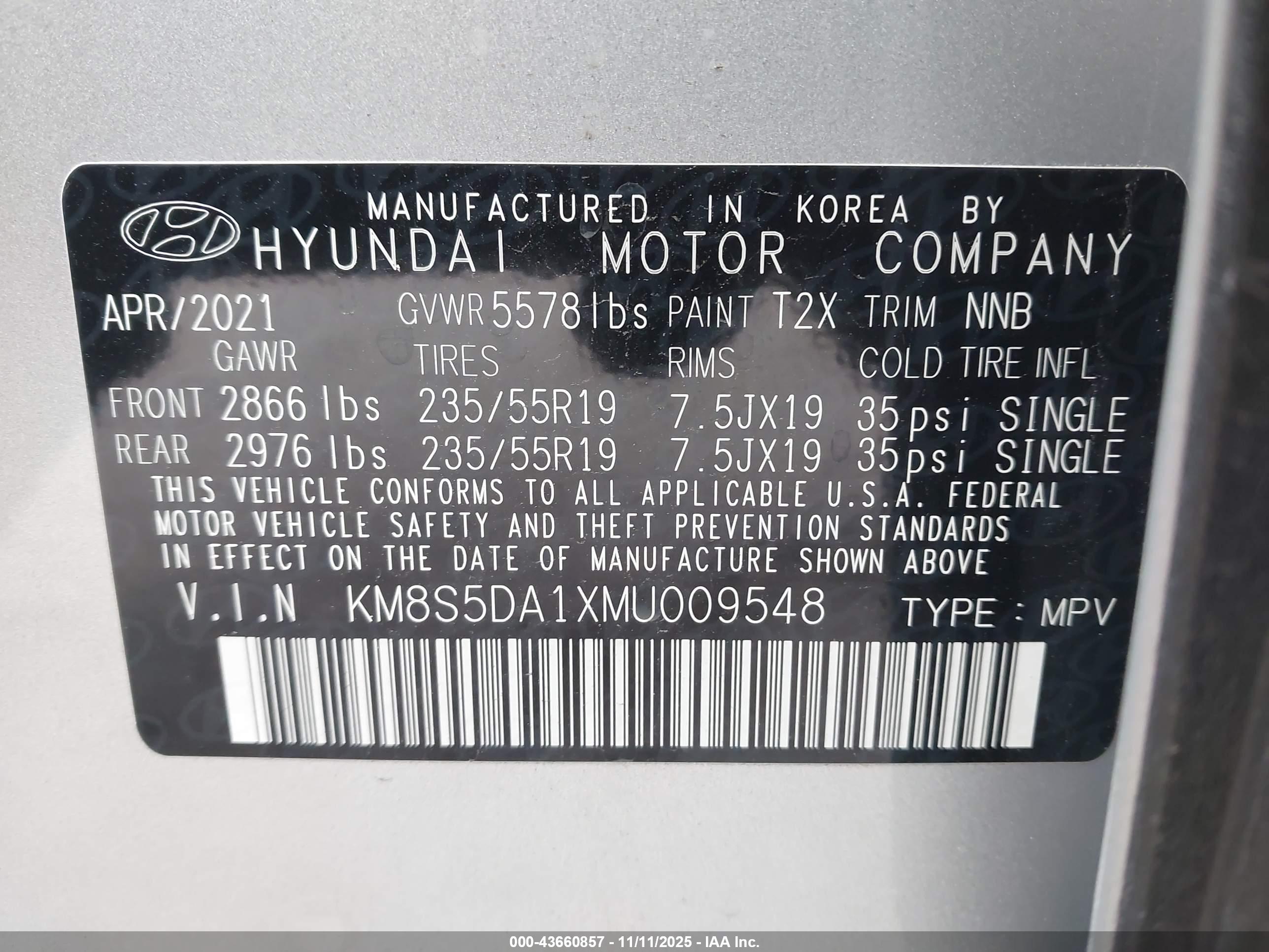 HYUNDAI SANTA image 9