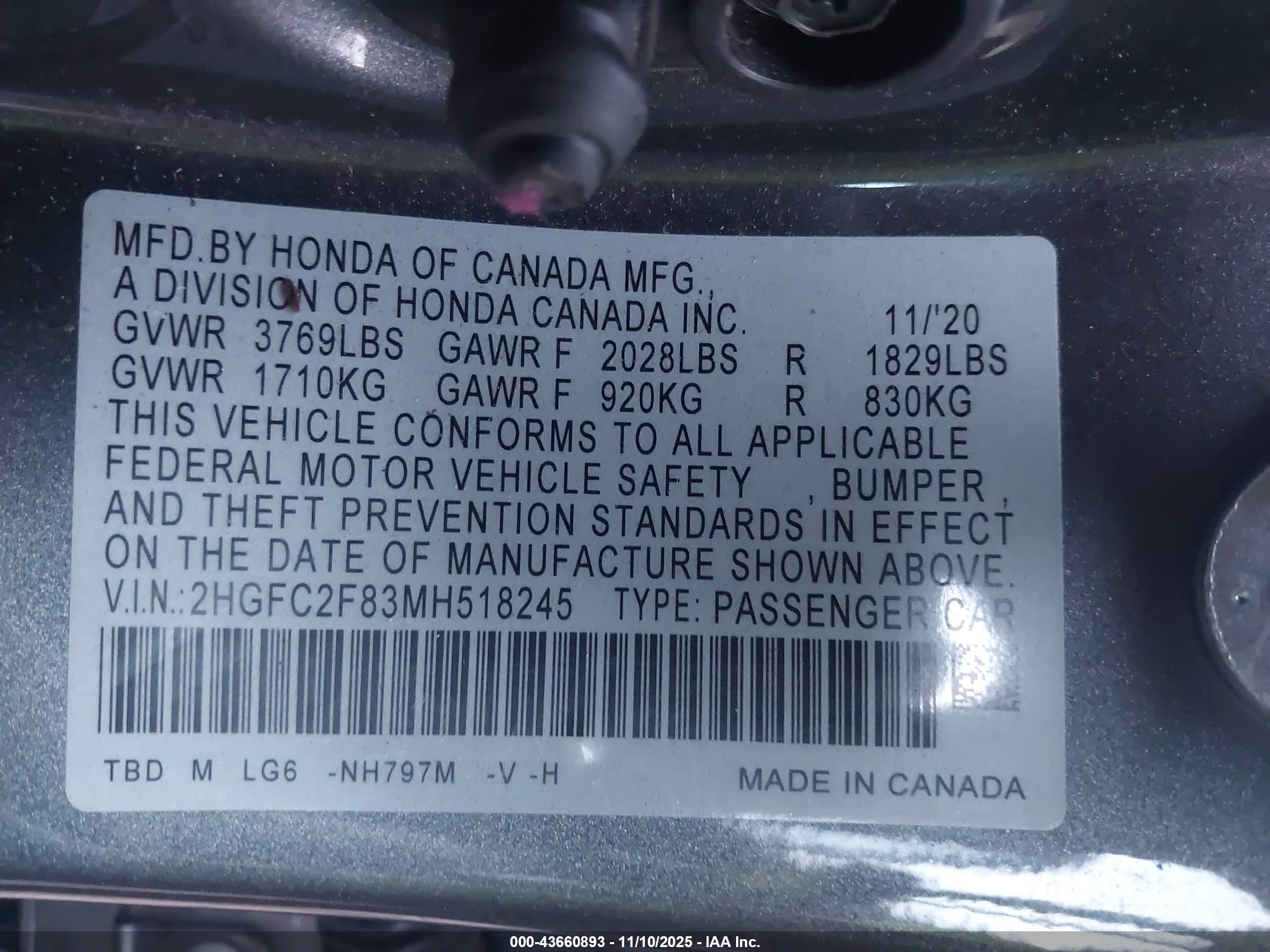 HONDA CIVIC image 9