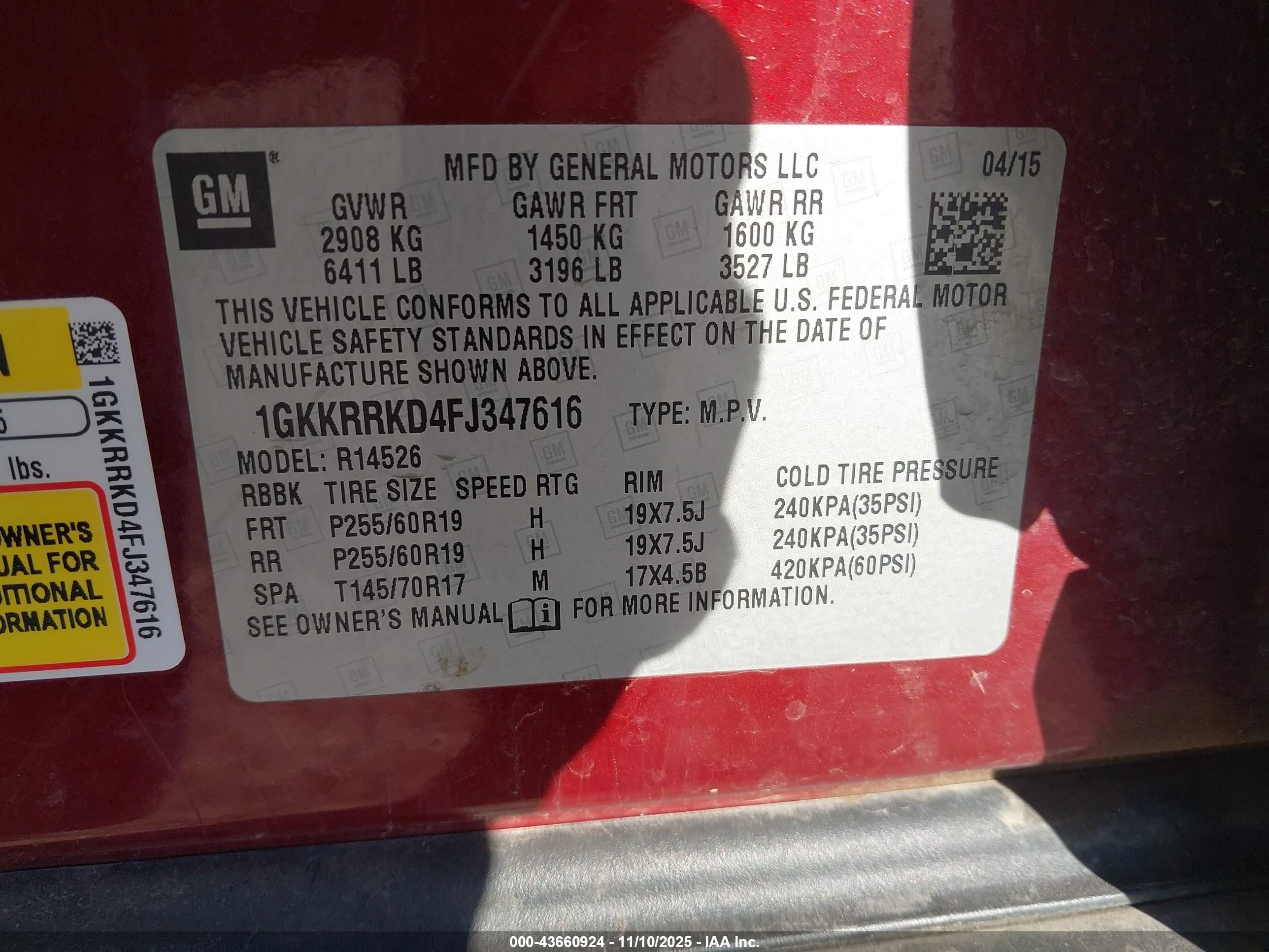 GMC ACADIA image 9