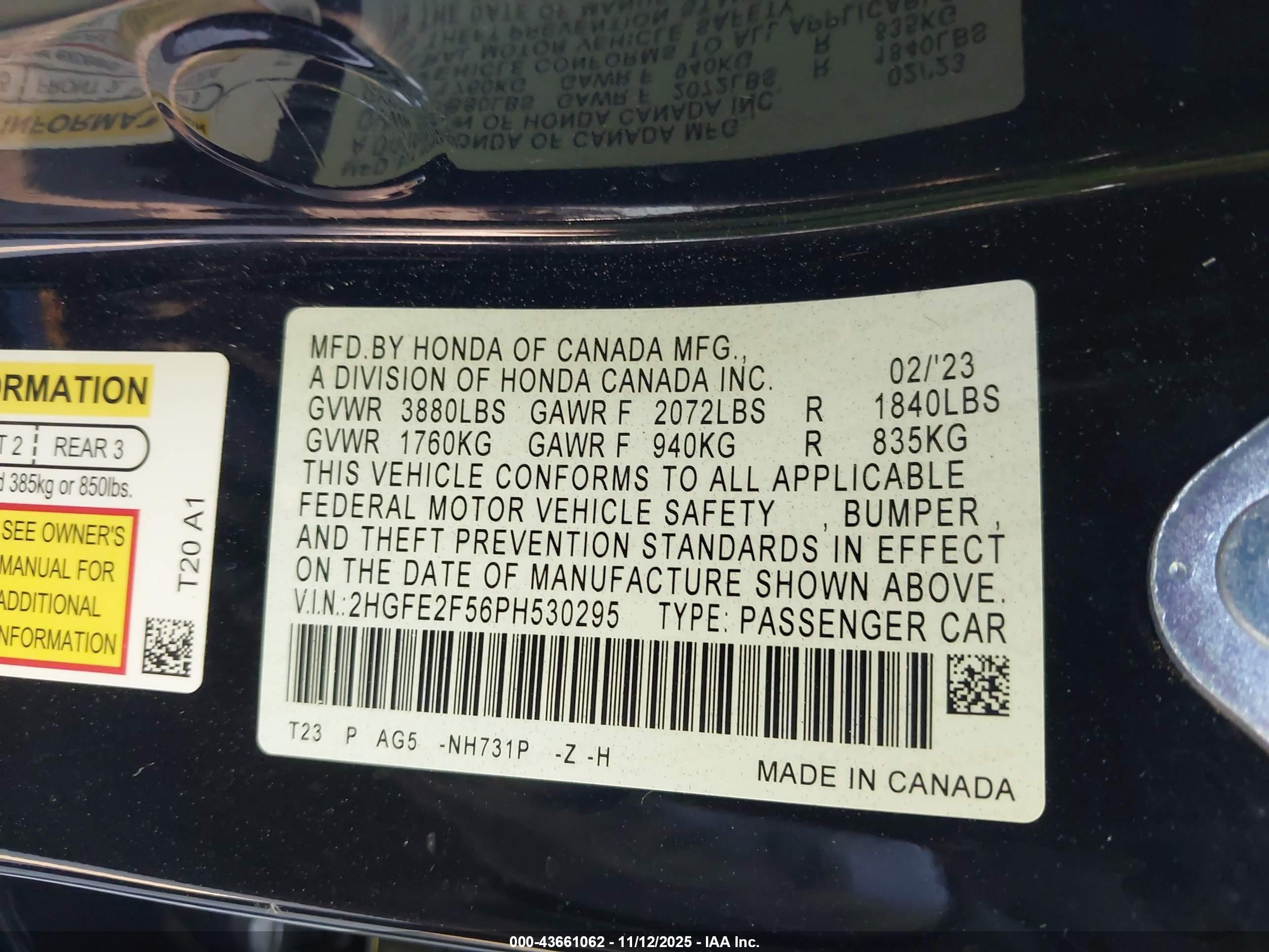 HONDA CIVIC image 9