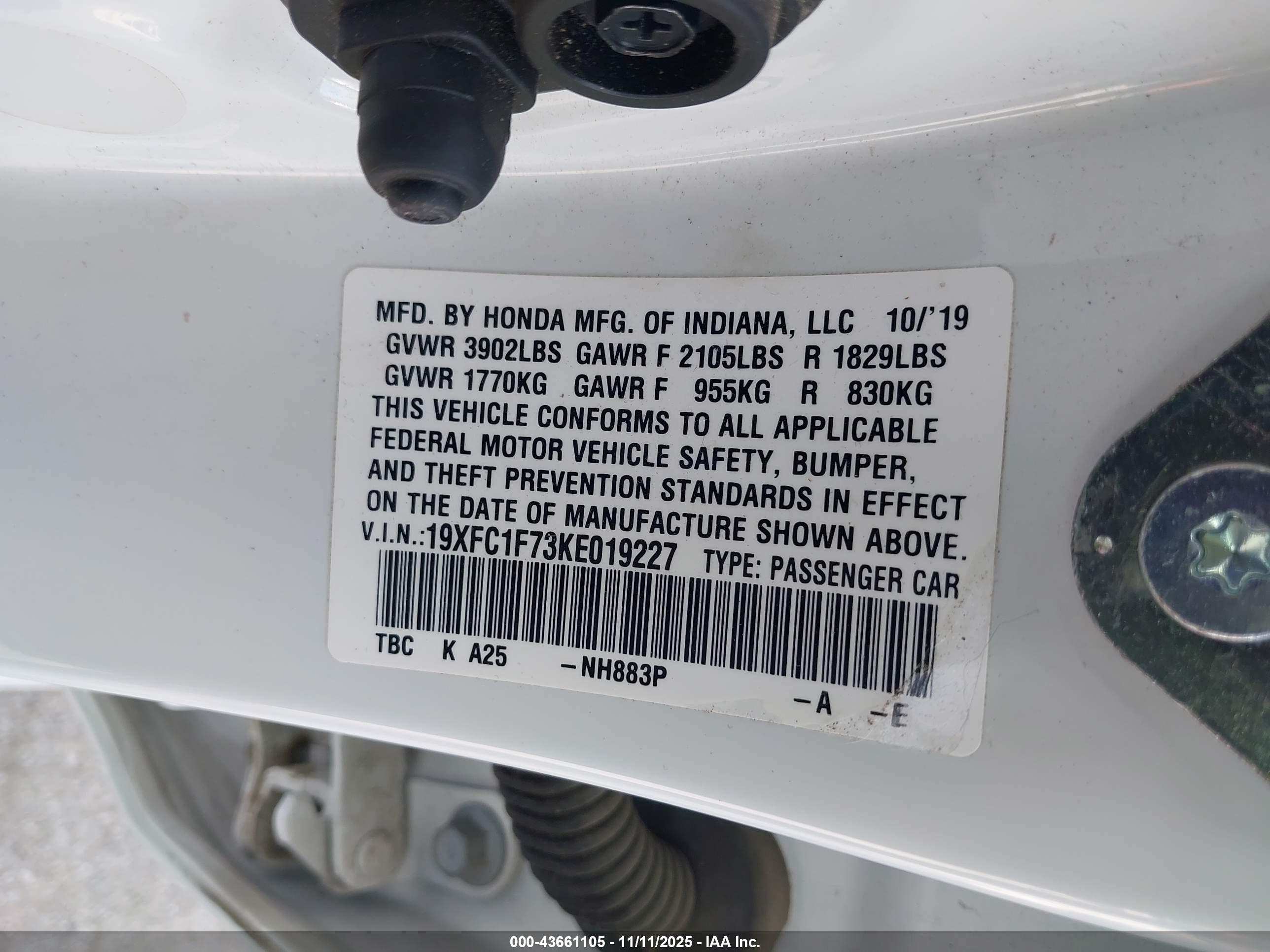 HONDA CIVIC image 9