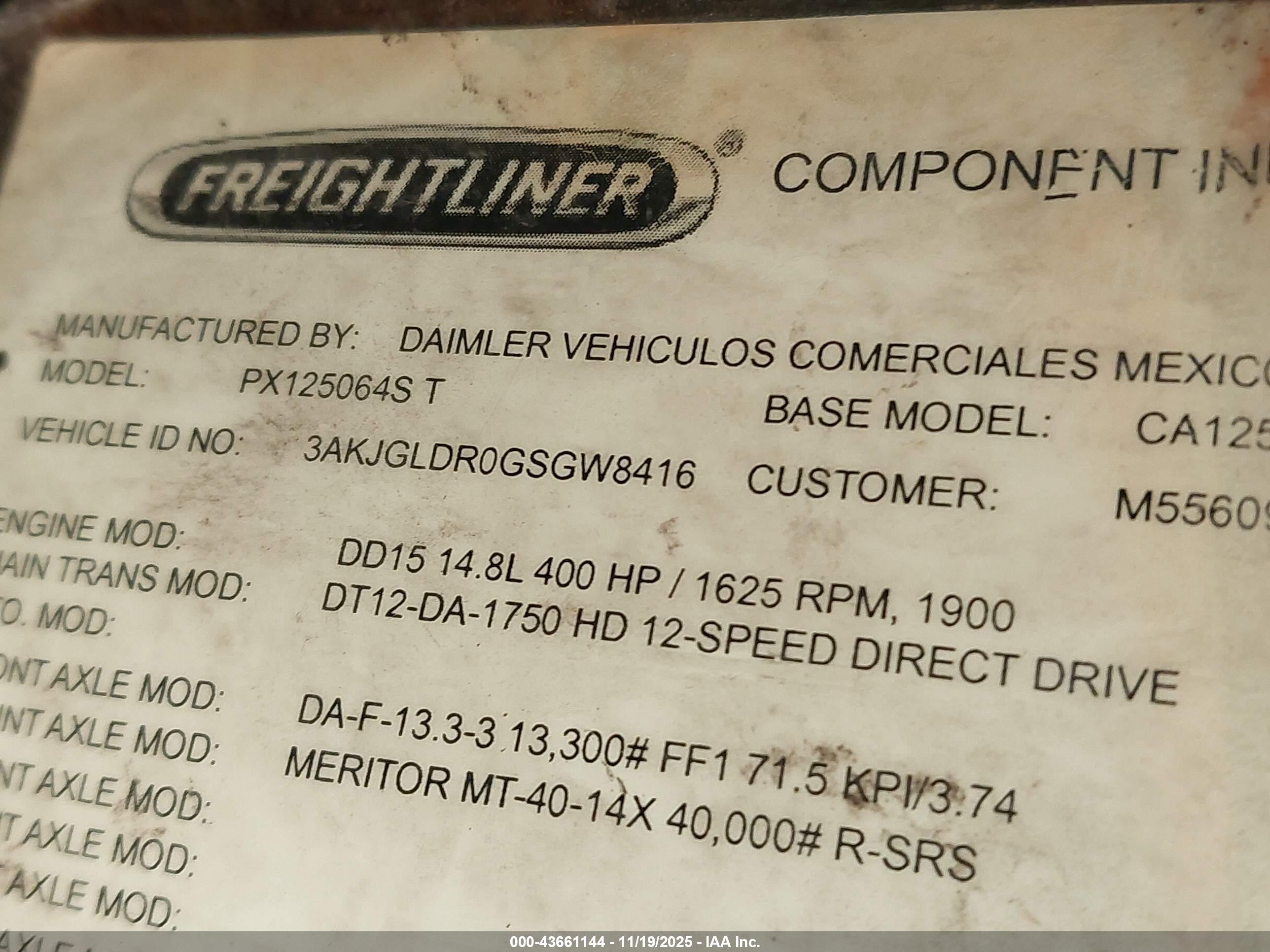 FREIGHTLINER CASCADIA image 9