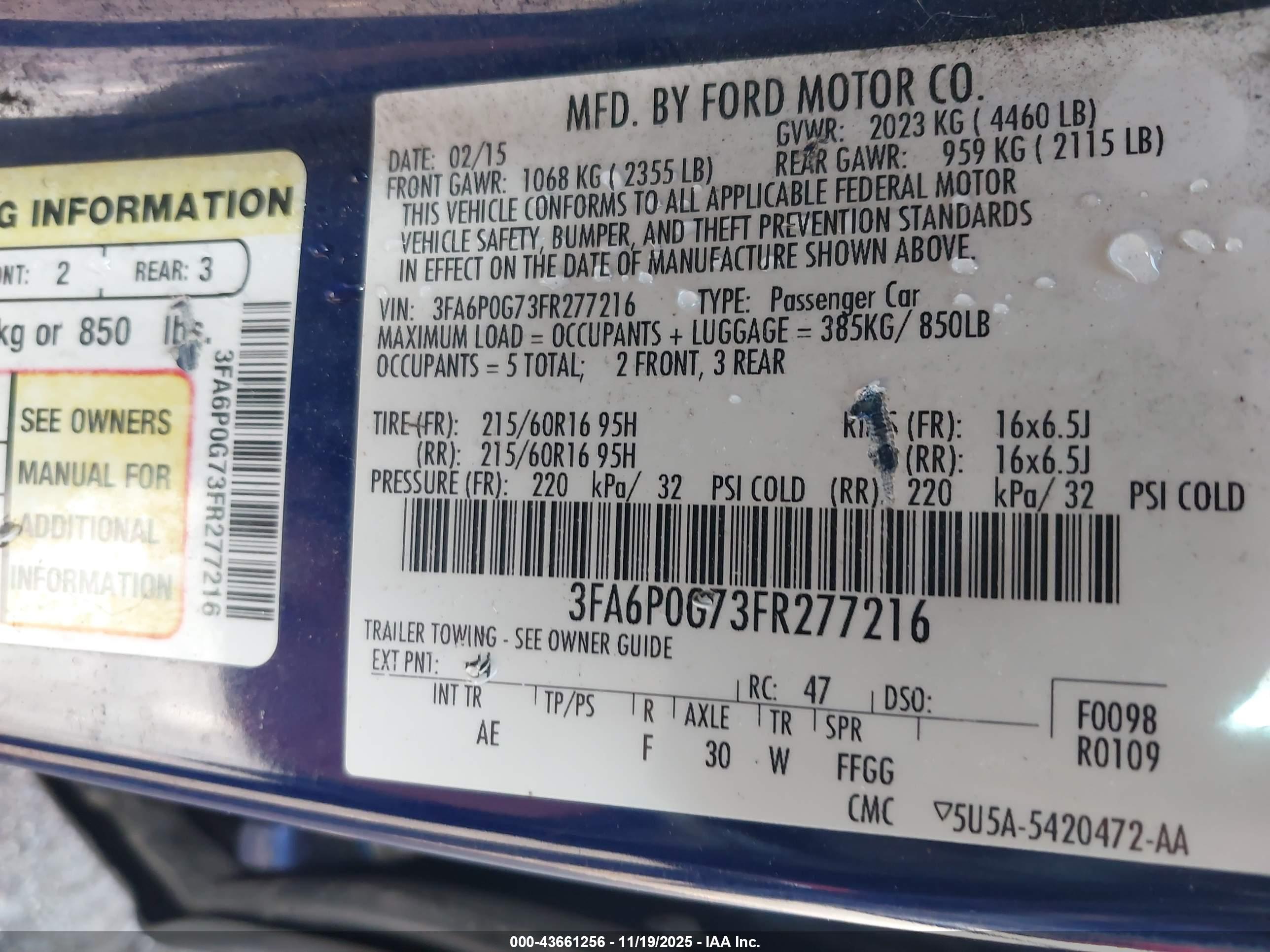 FORD FUSION image 9