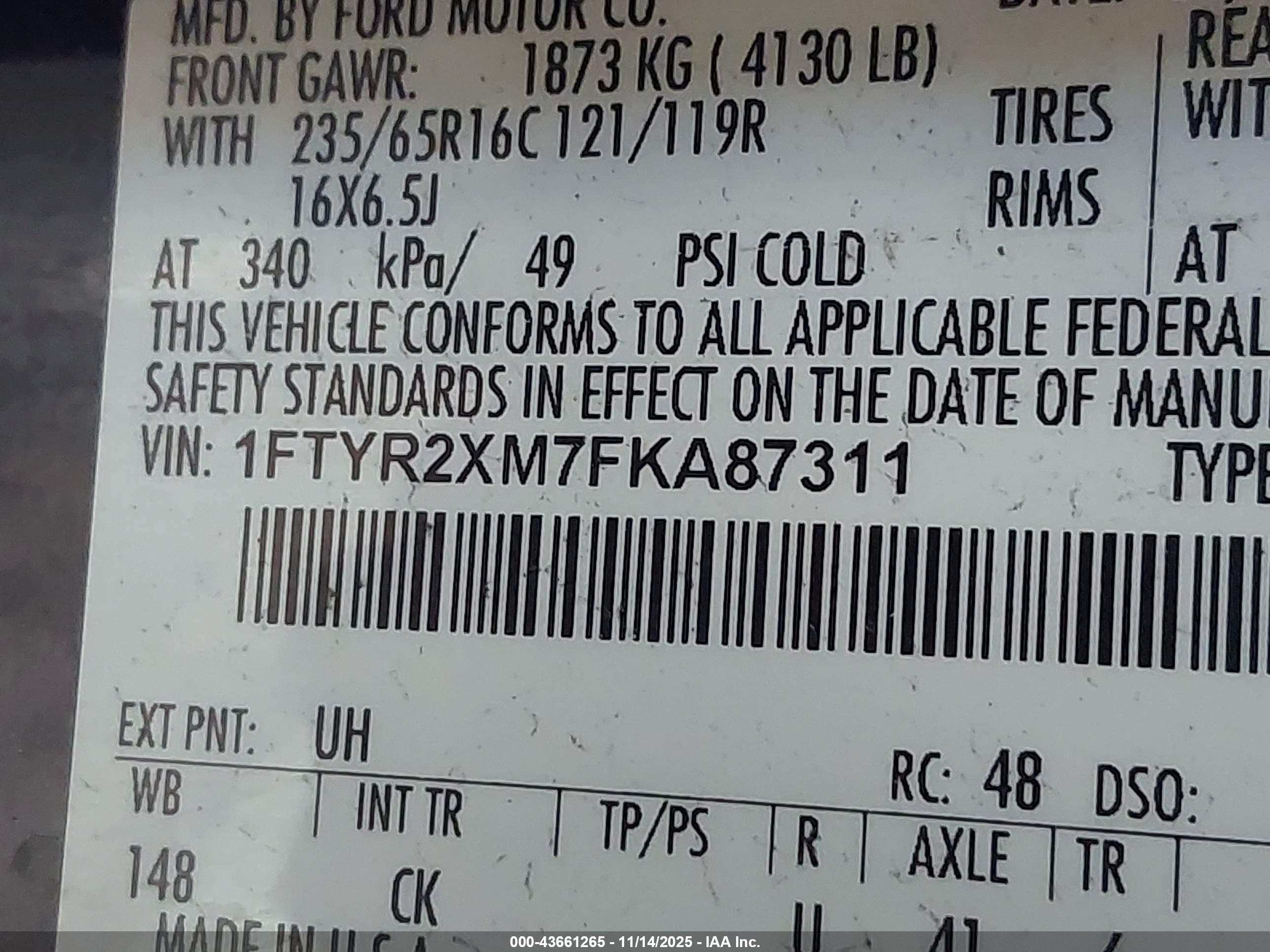 FORD TRANSIT-250 image 9