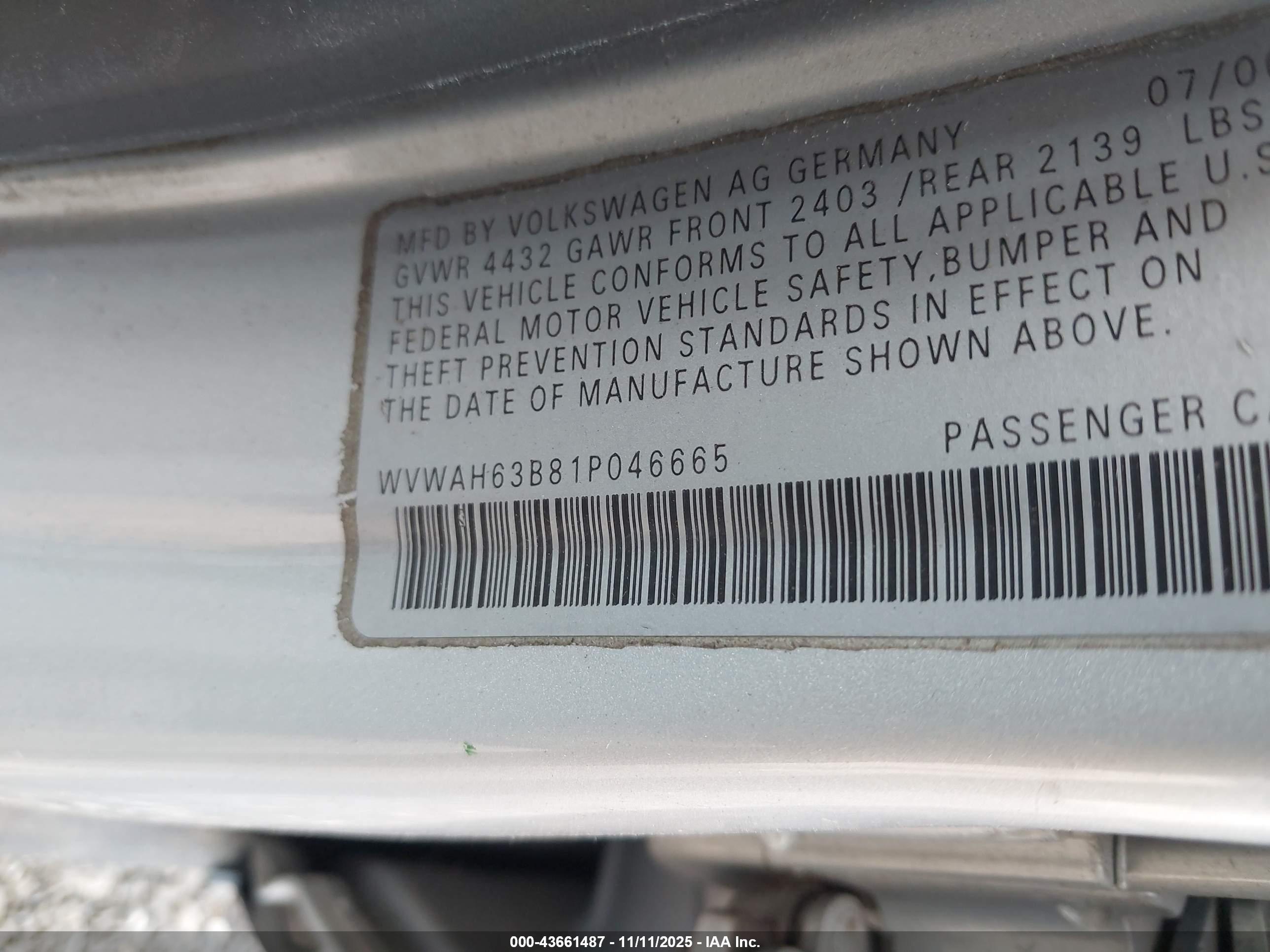 VOLKSWAGEN PASSAT image 9