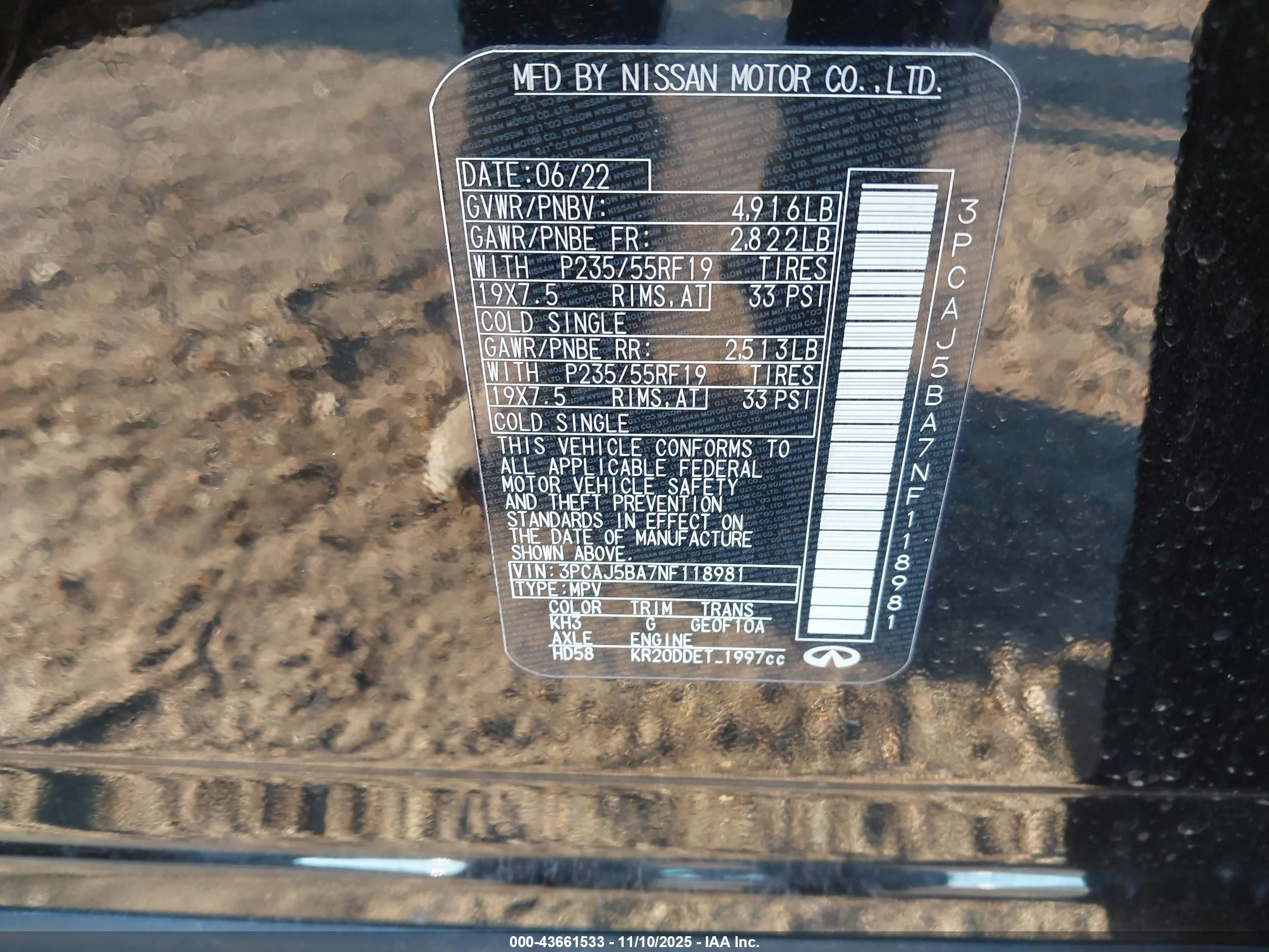 INFINITI QX50 image 9