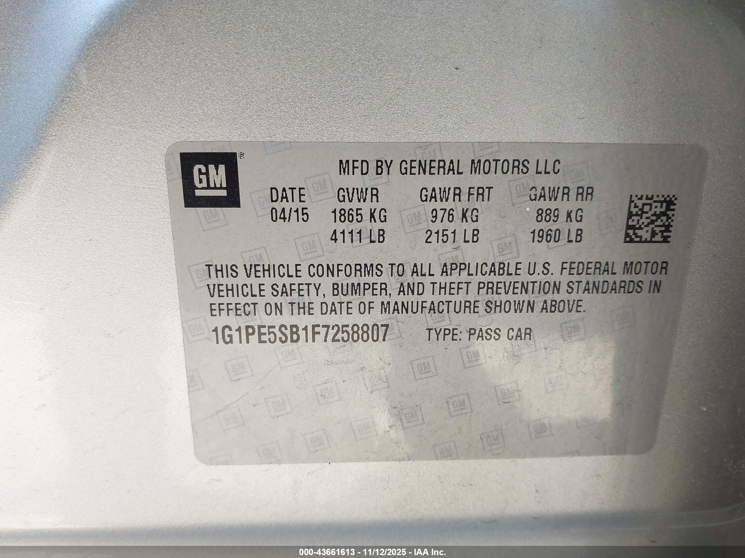 CHEVROLET CRUZE image 9