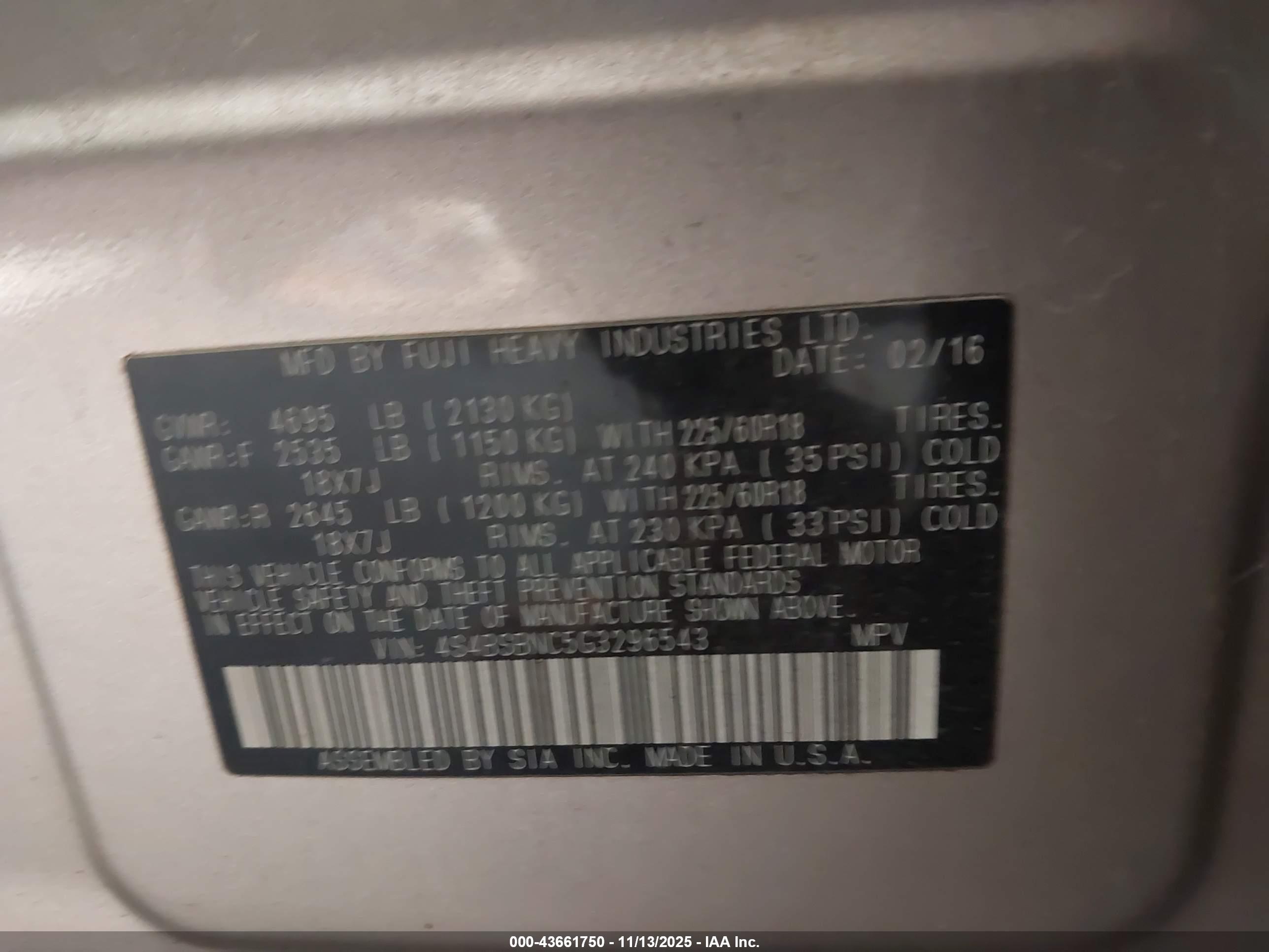 SUBARU OUTBACK image 9