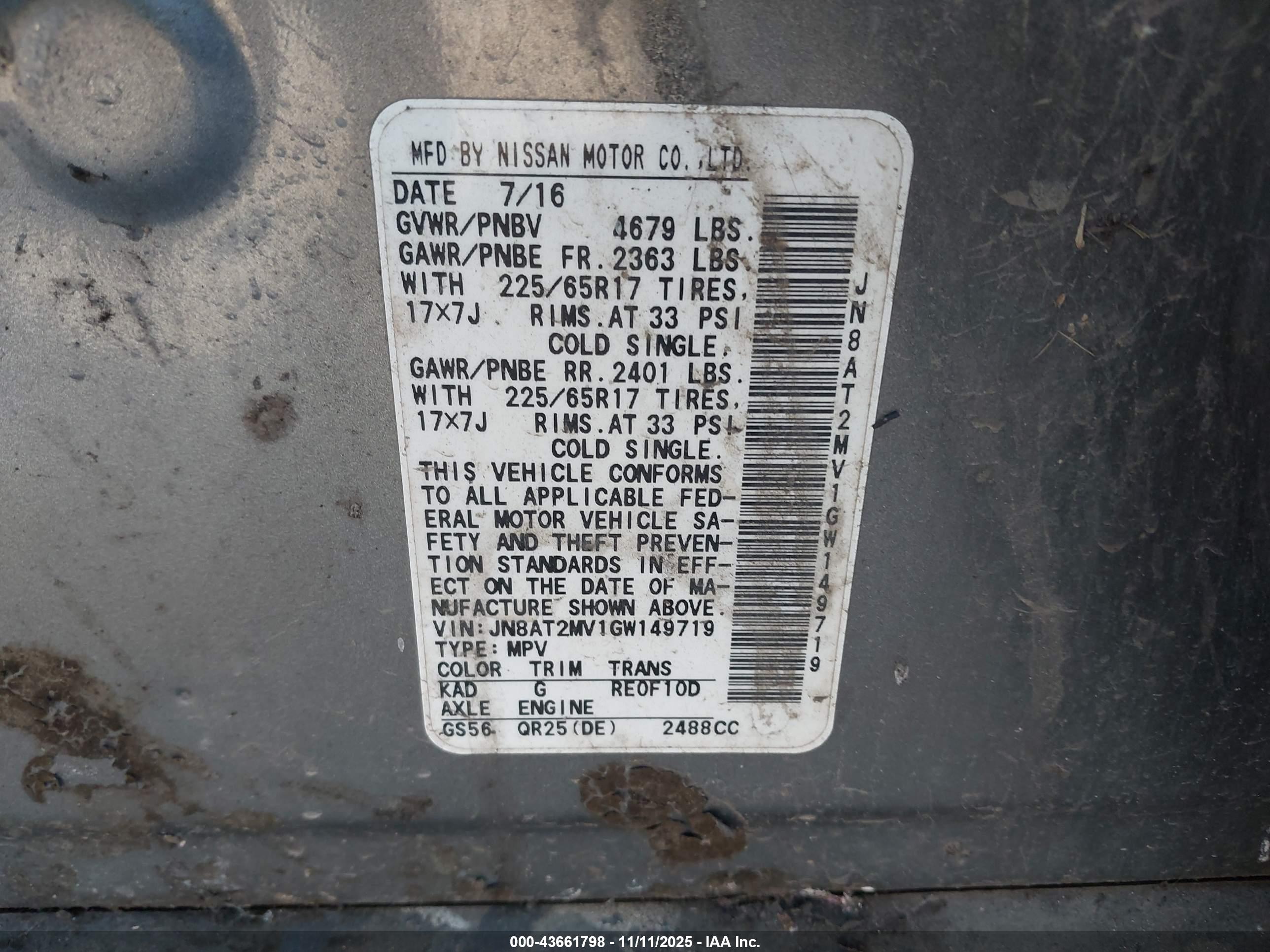 NISSAN ROGUE image 9