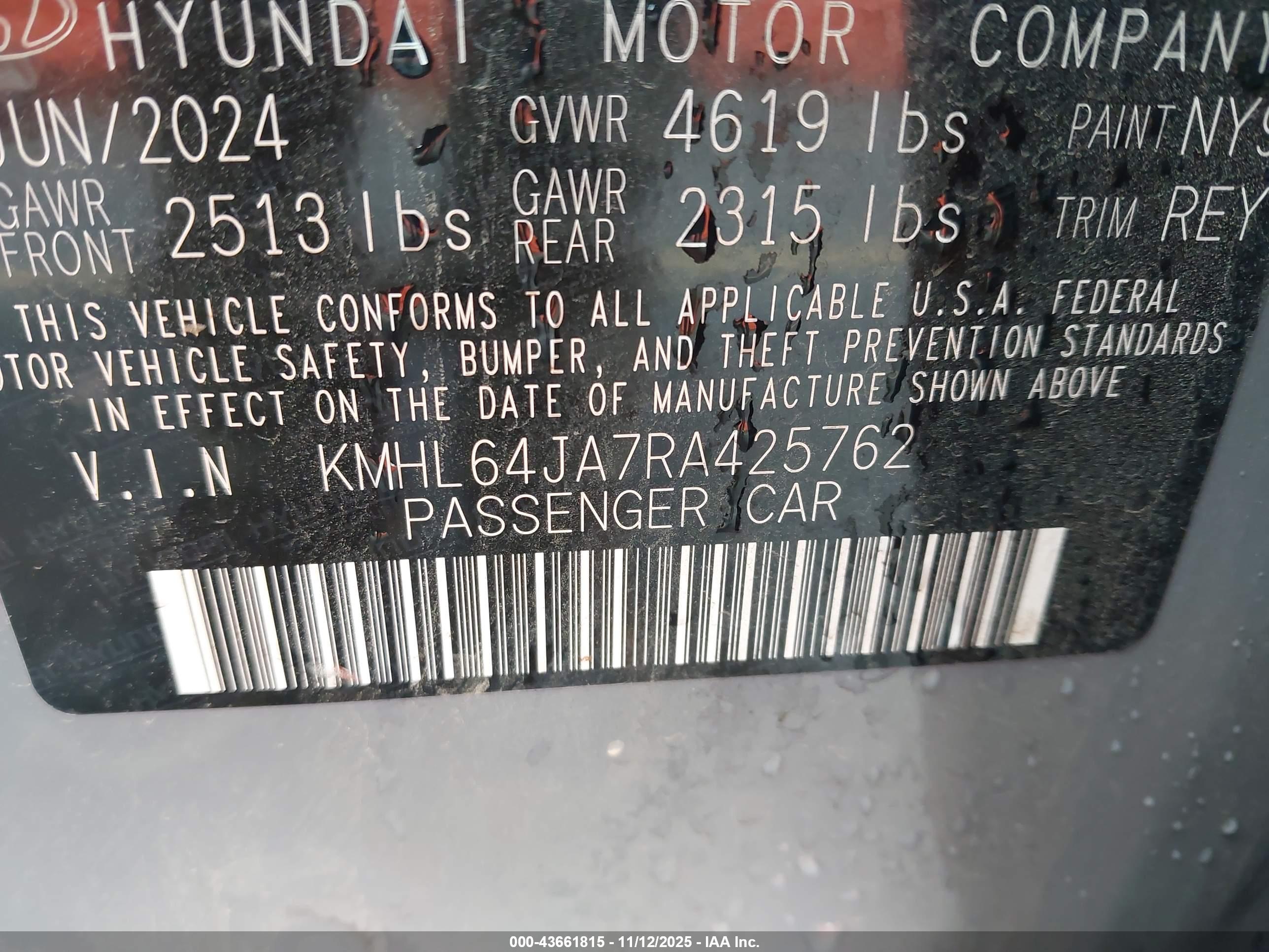 HYUNDAI SONATA image 9