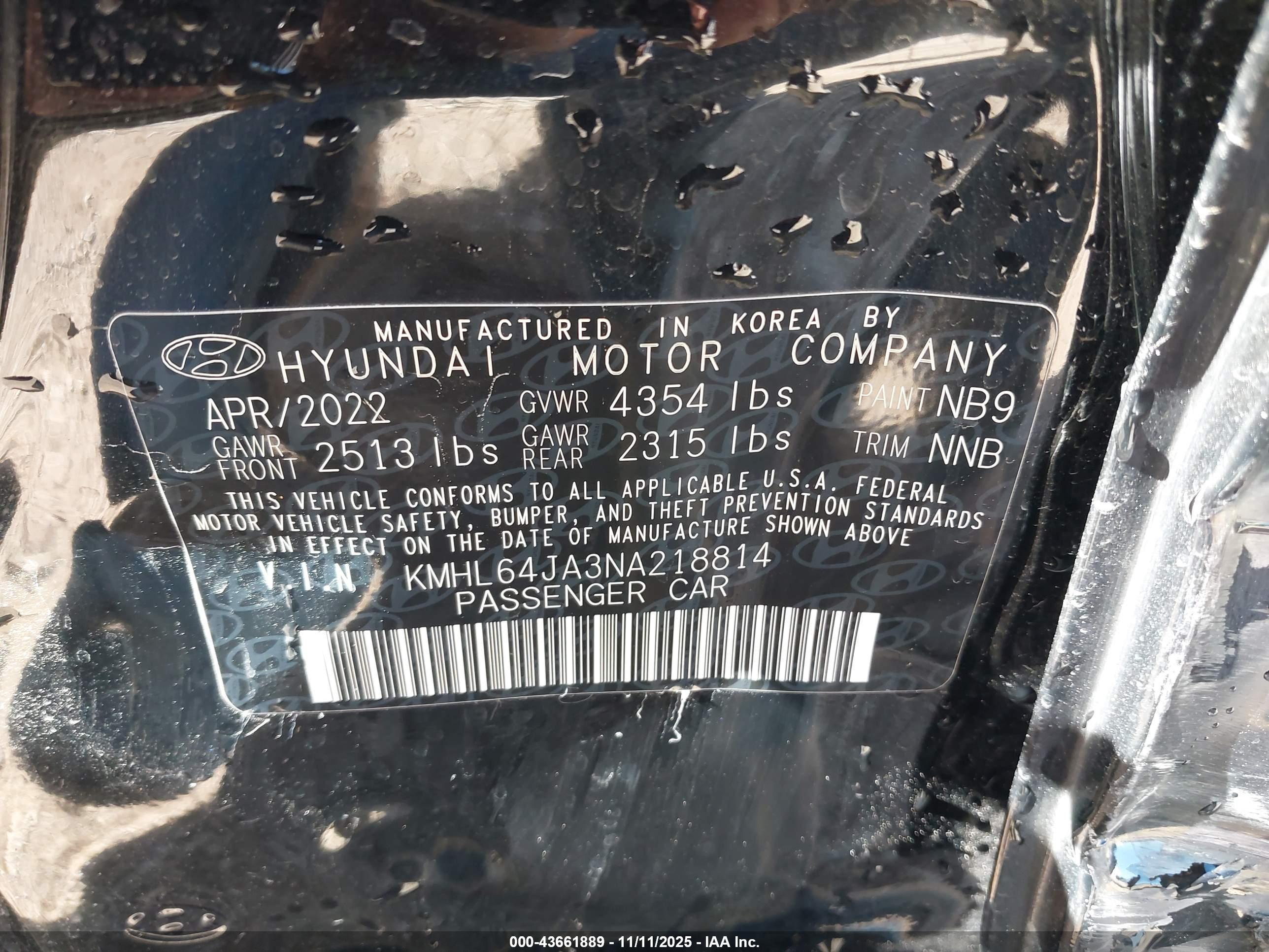 HYUNDAI SONATA image 9