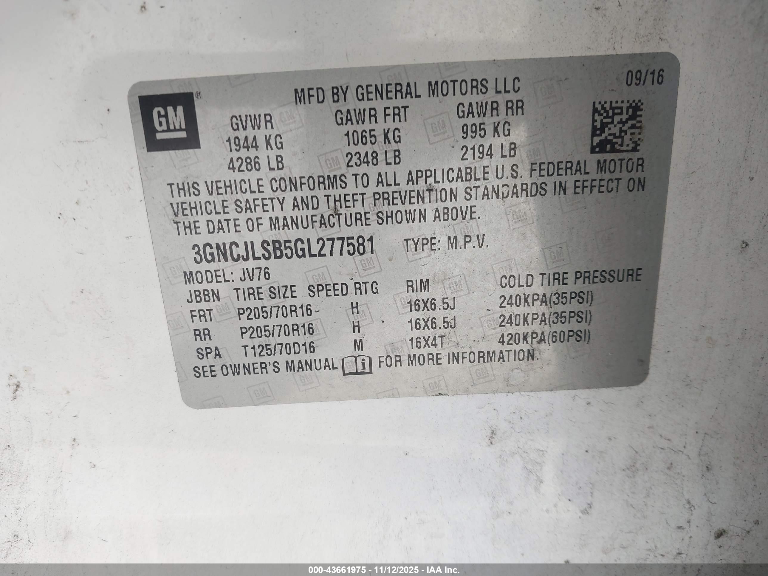 CHEVROLET TRAX image 9