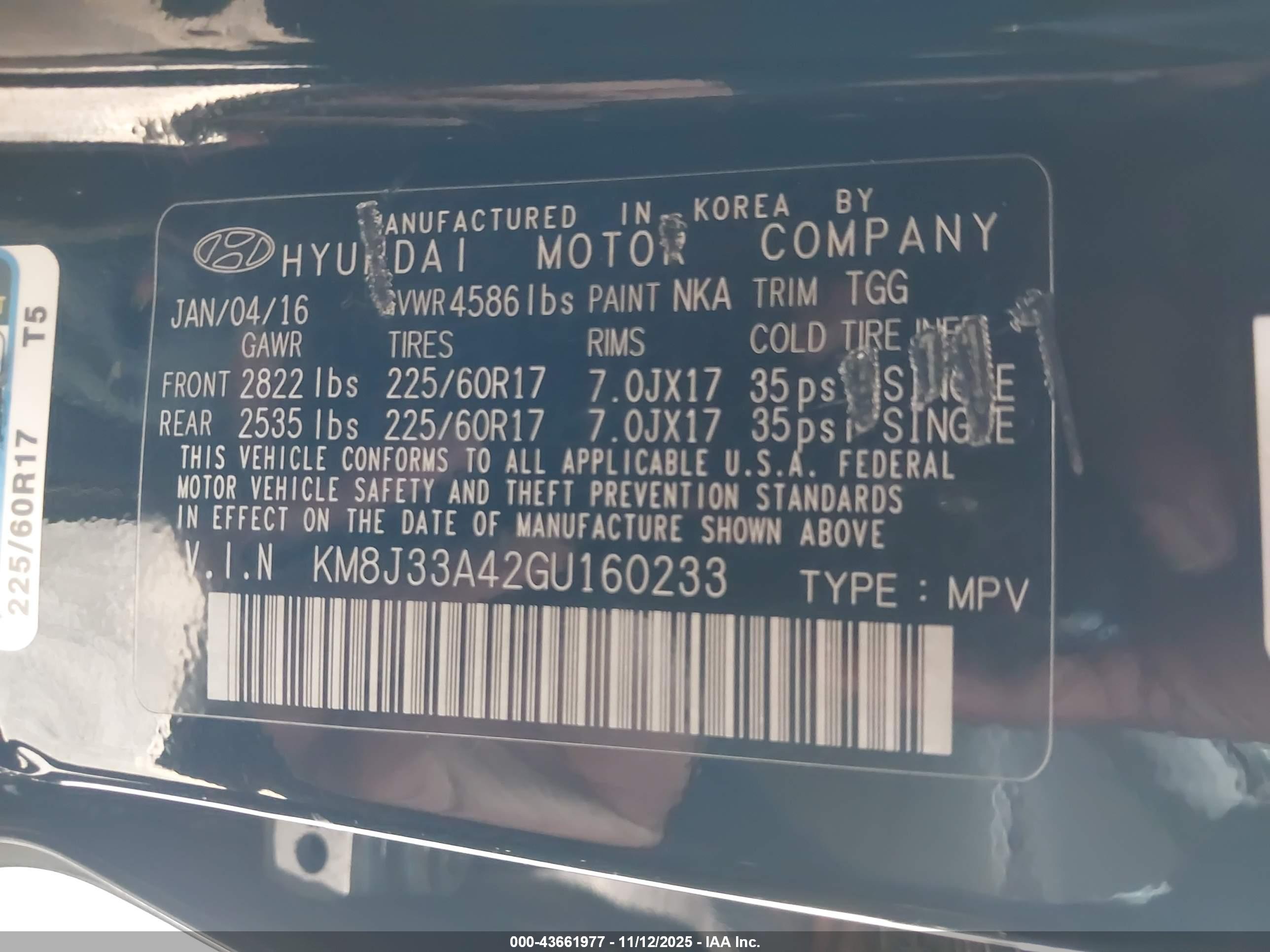 HYUNDAI TUCSON image 9
