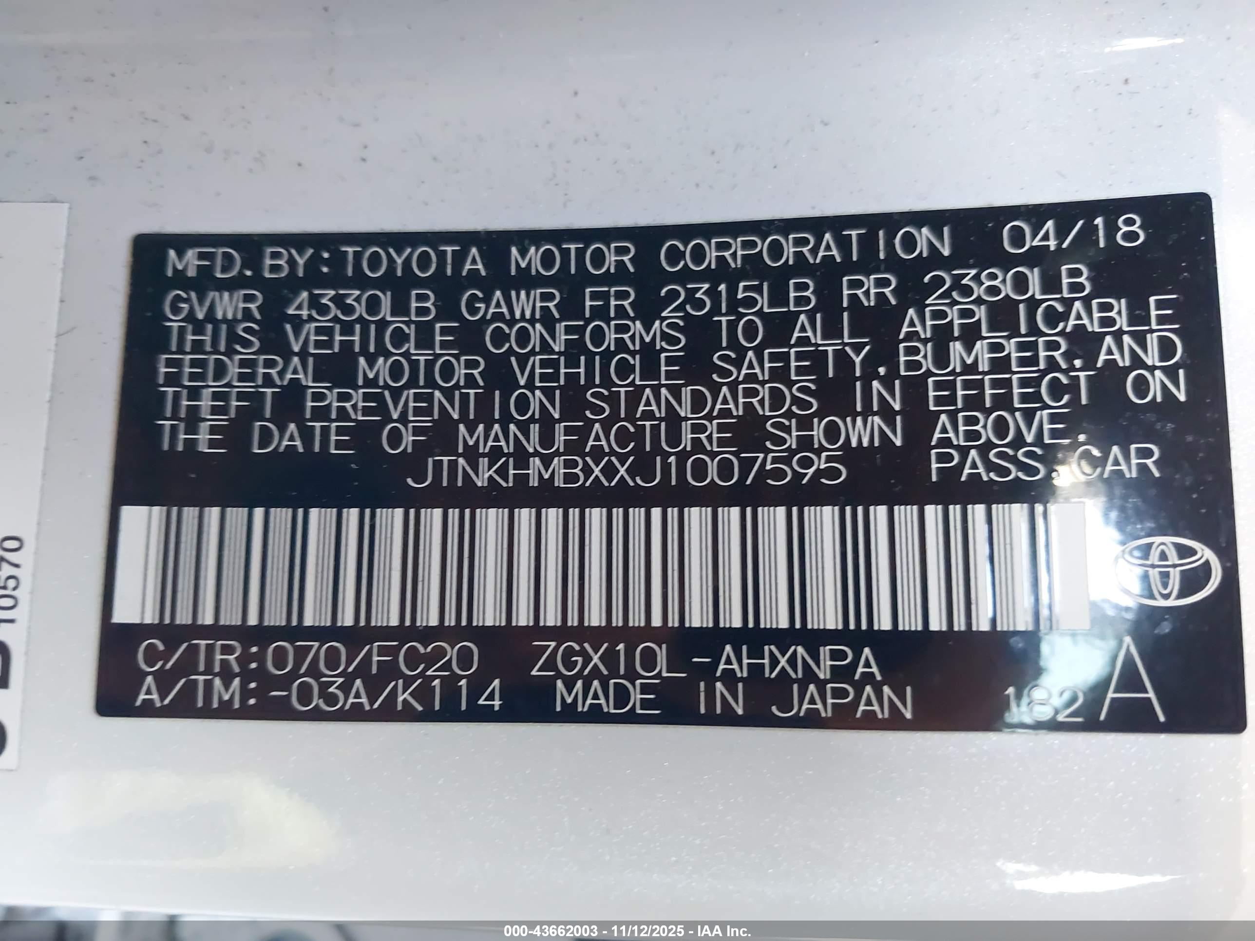 TOYOTA C-HR image 9