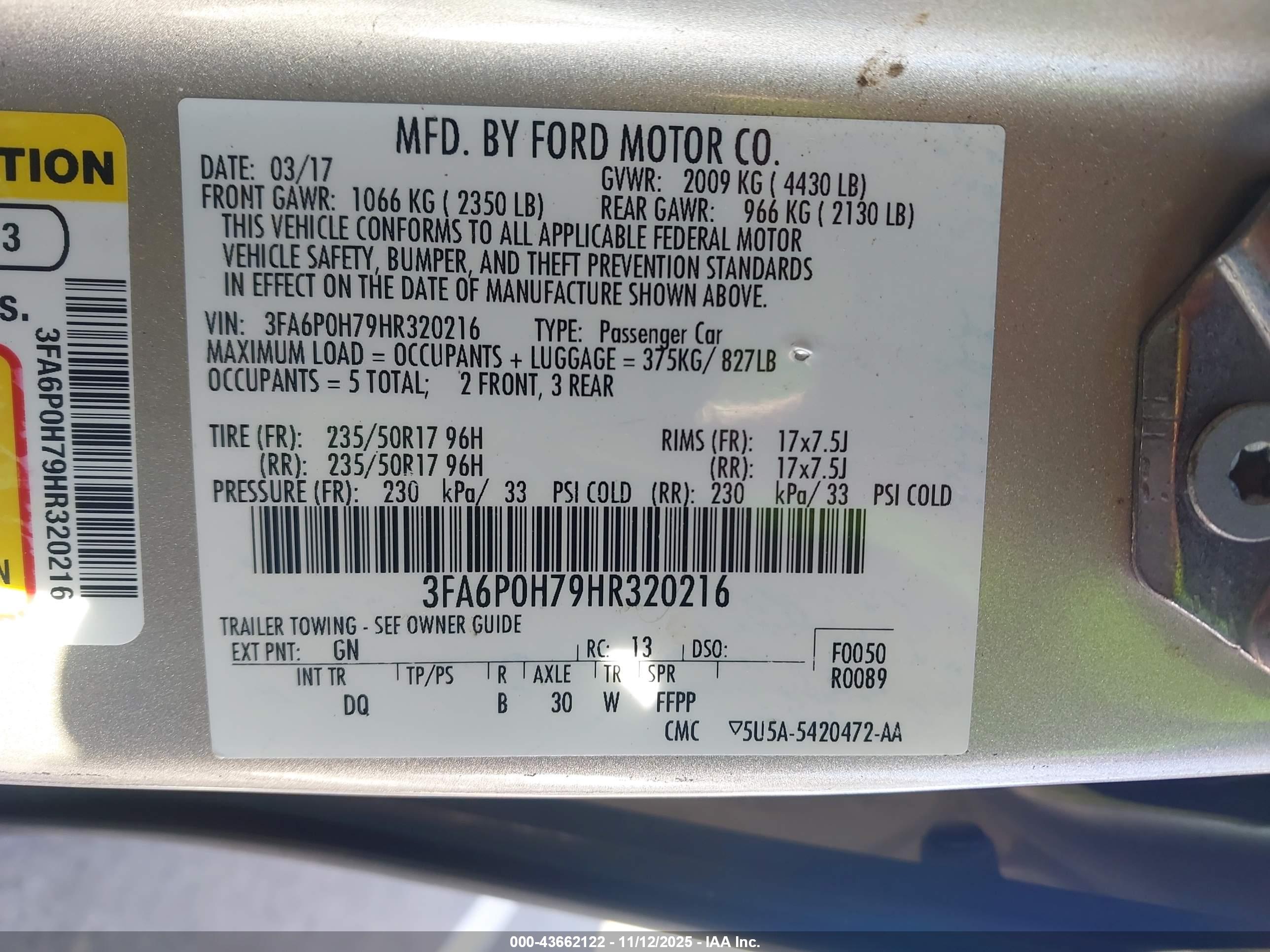 FORD FUSION image 9
