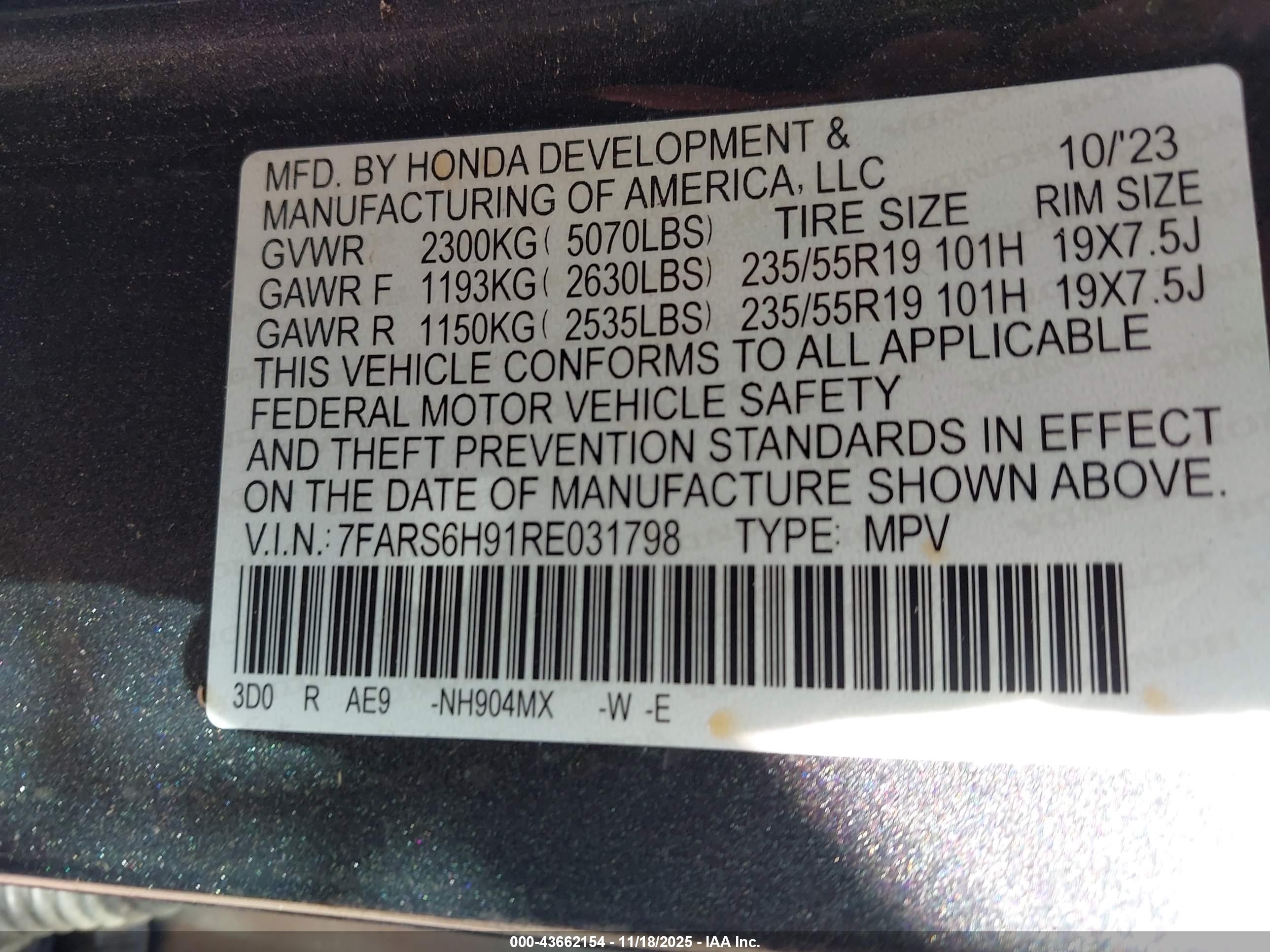 HONDA CR-V image 9