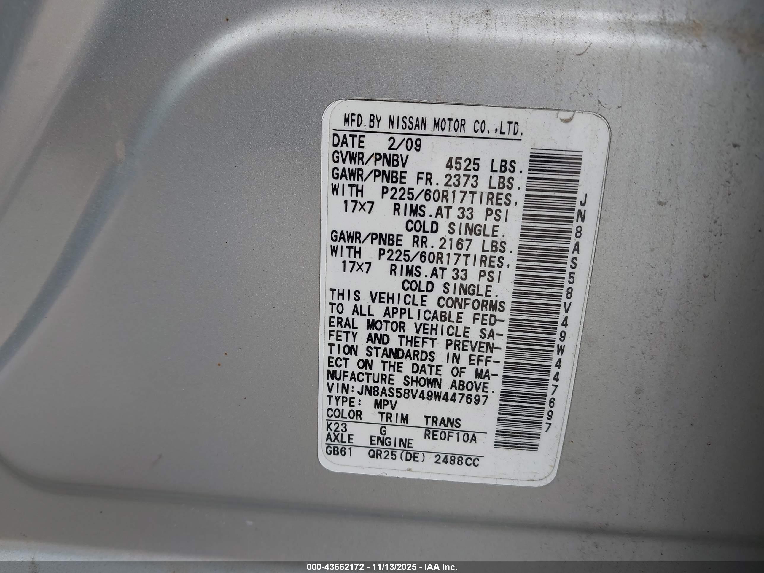 NISSAN ROGUE image 9