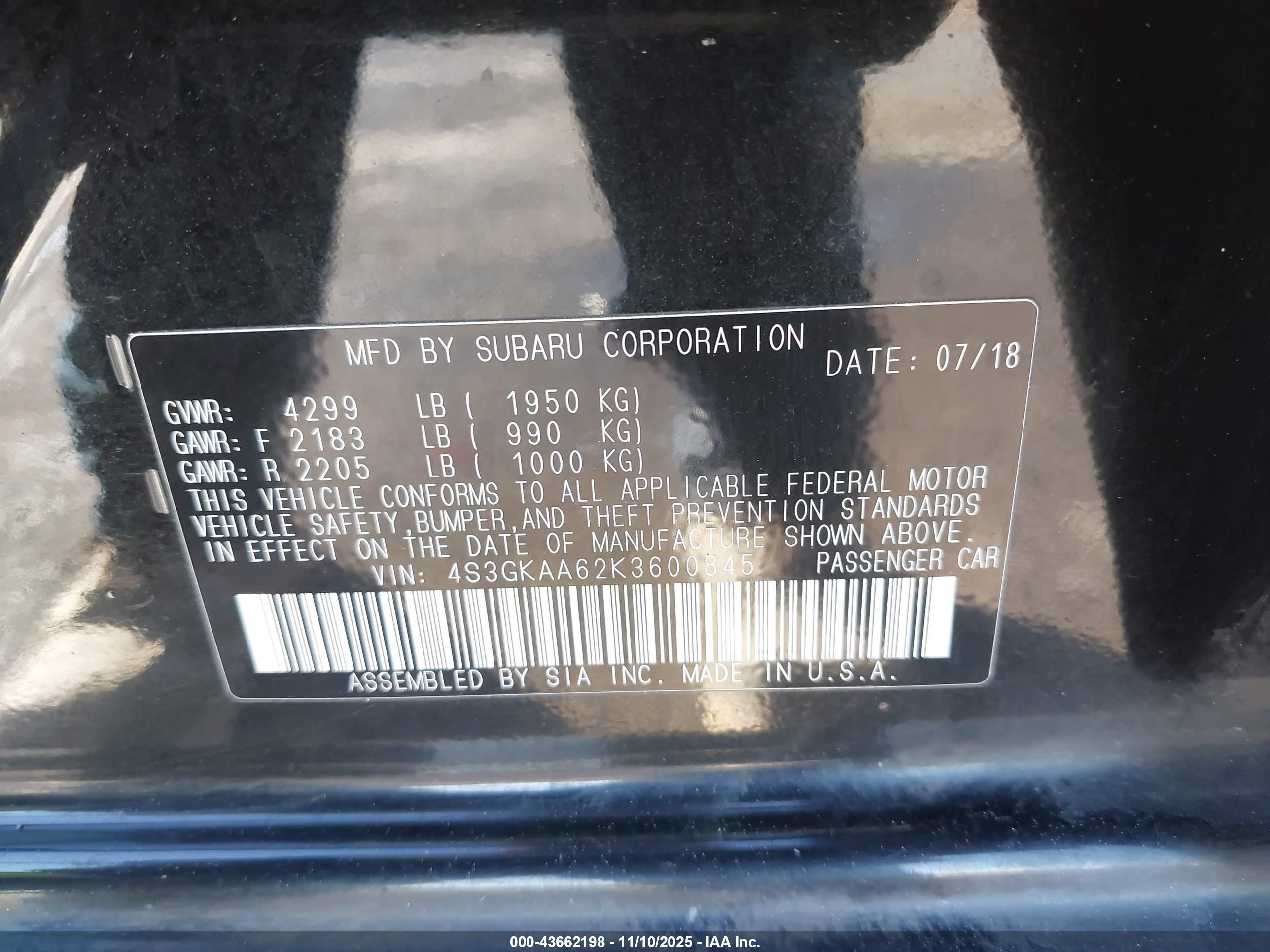 SUBARU IMPREZA image 9
