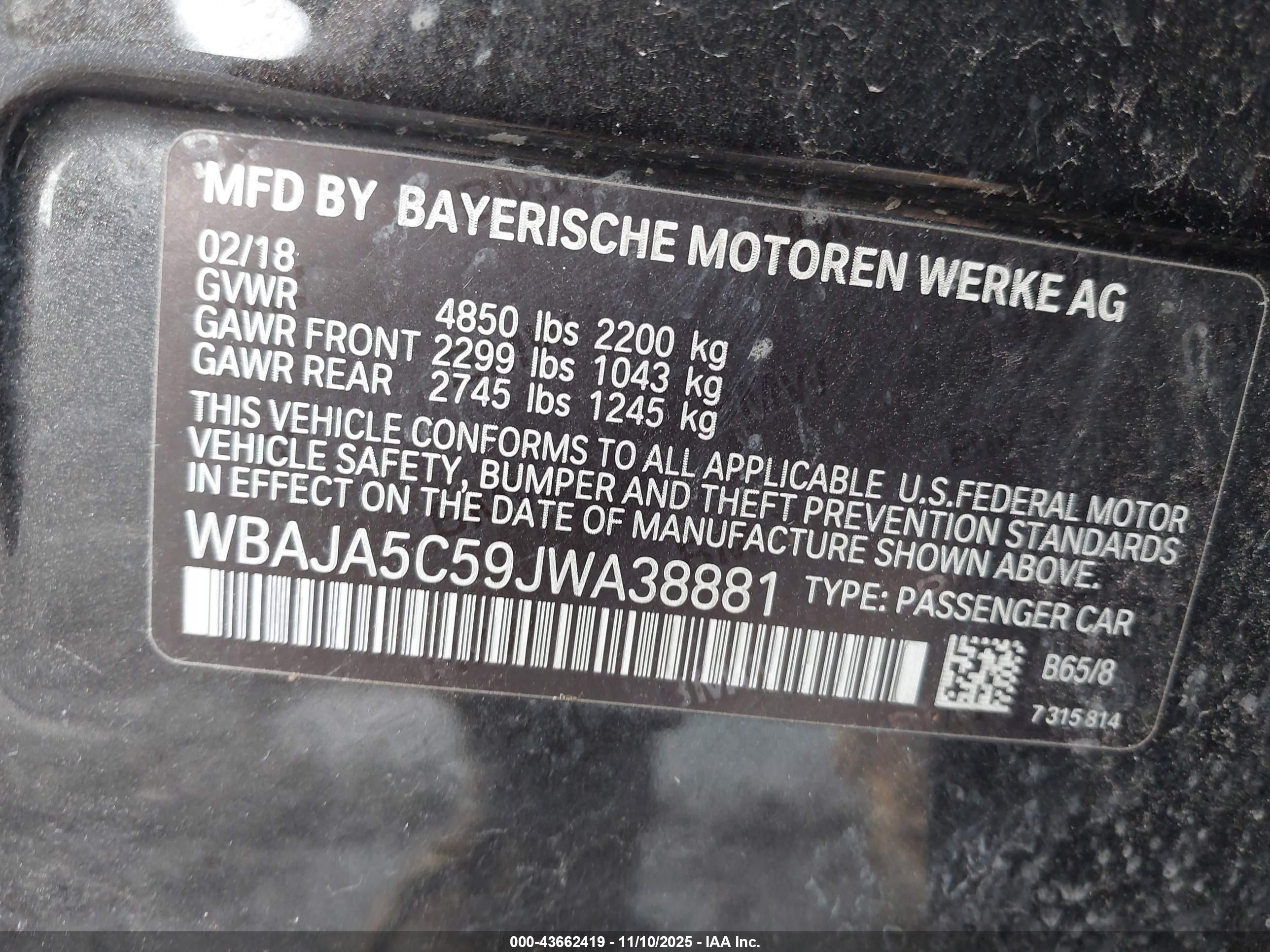 BMW 530I image 9