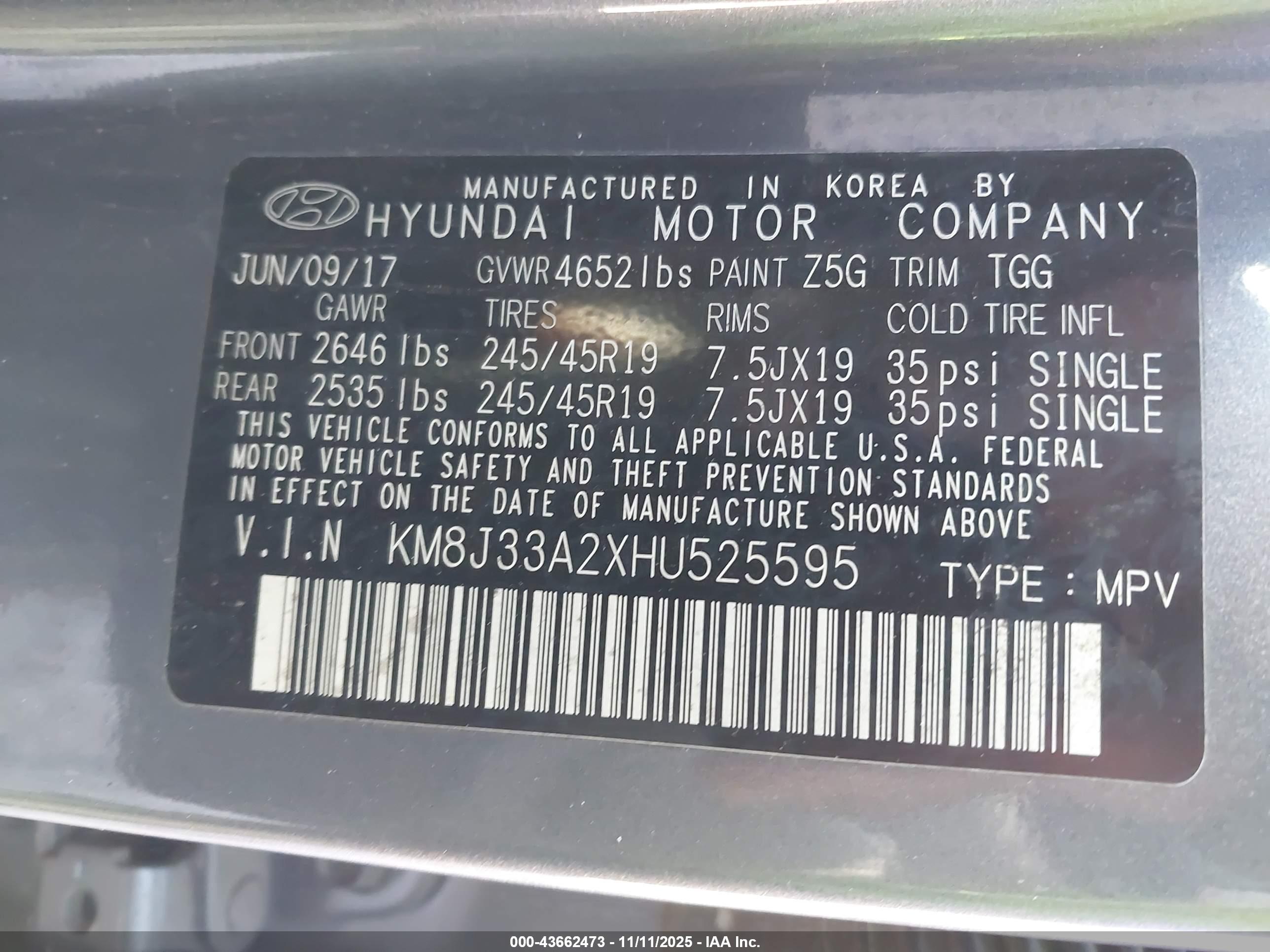 HYUNDAI TUCSON image 9