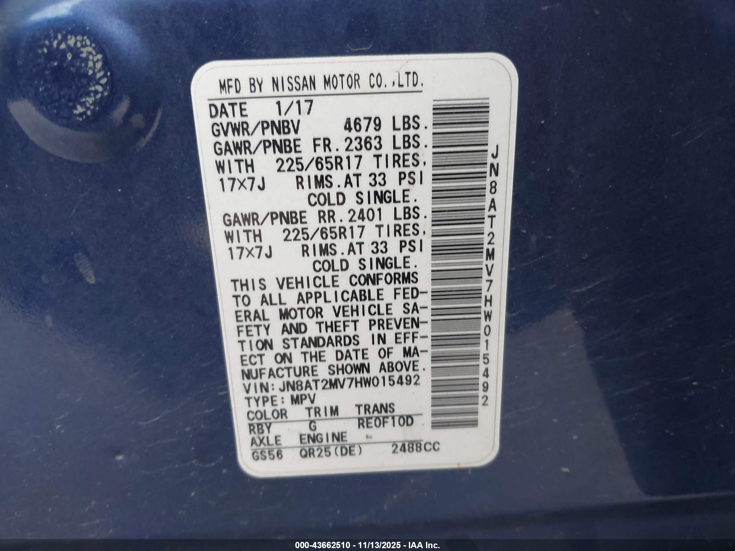 NISSAN ROGUE image 9