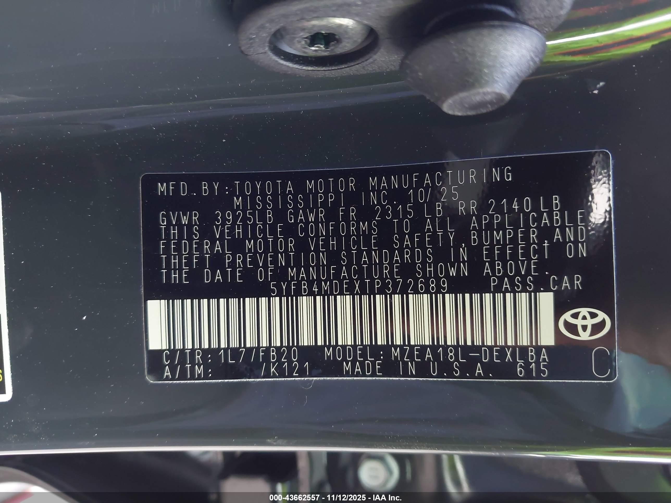 TOYOTA COROLLA image 9