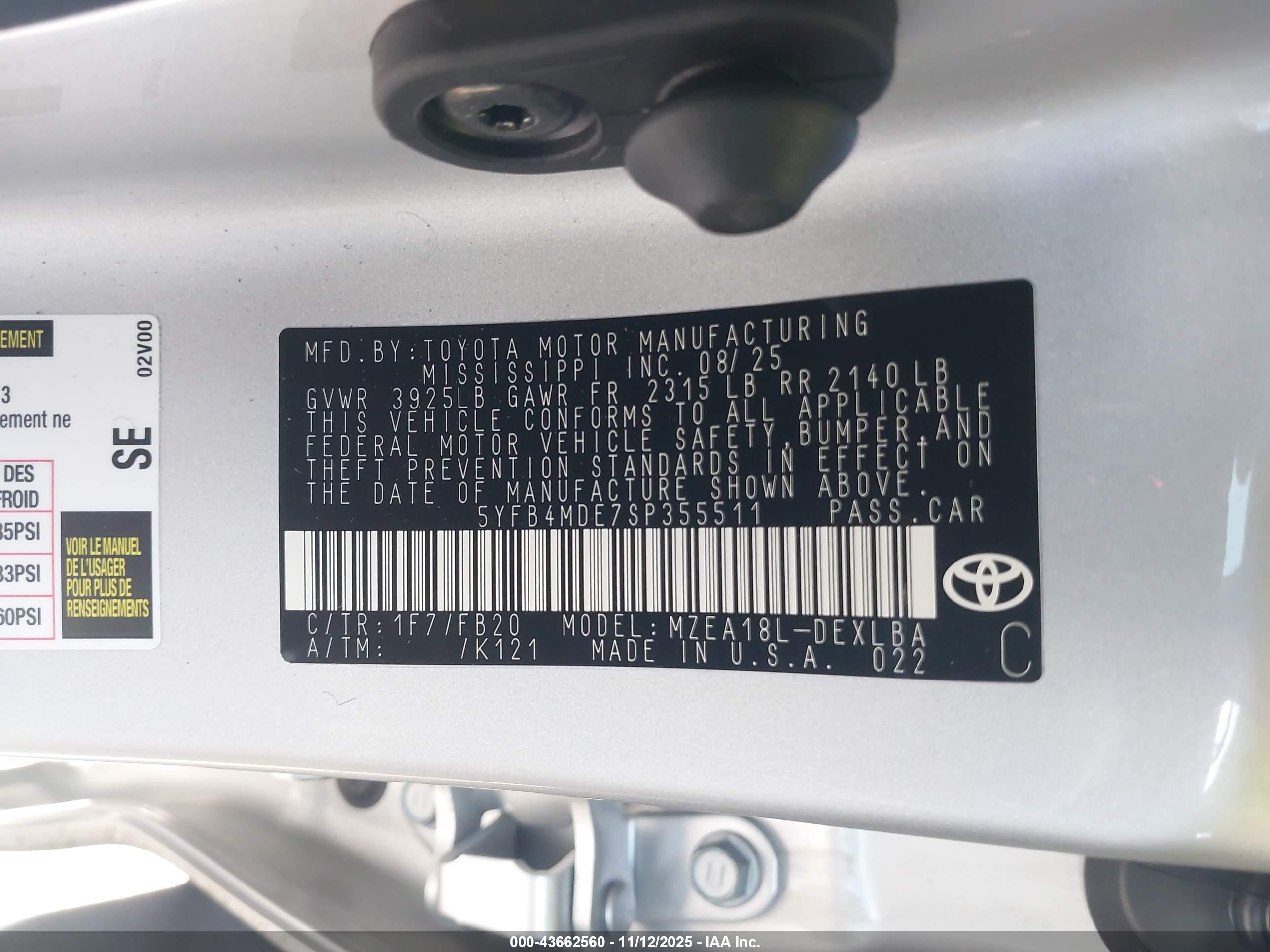 TOYOTA COROLLA image 9
