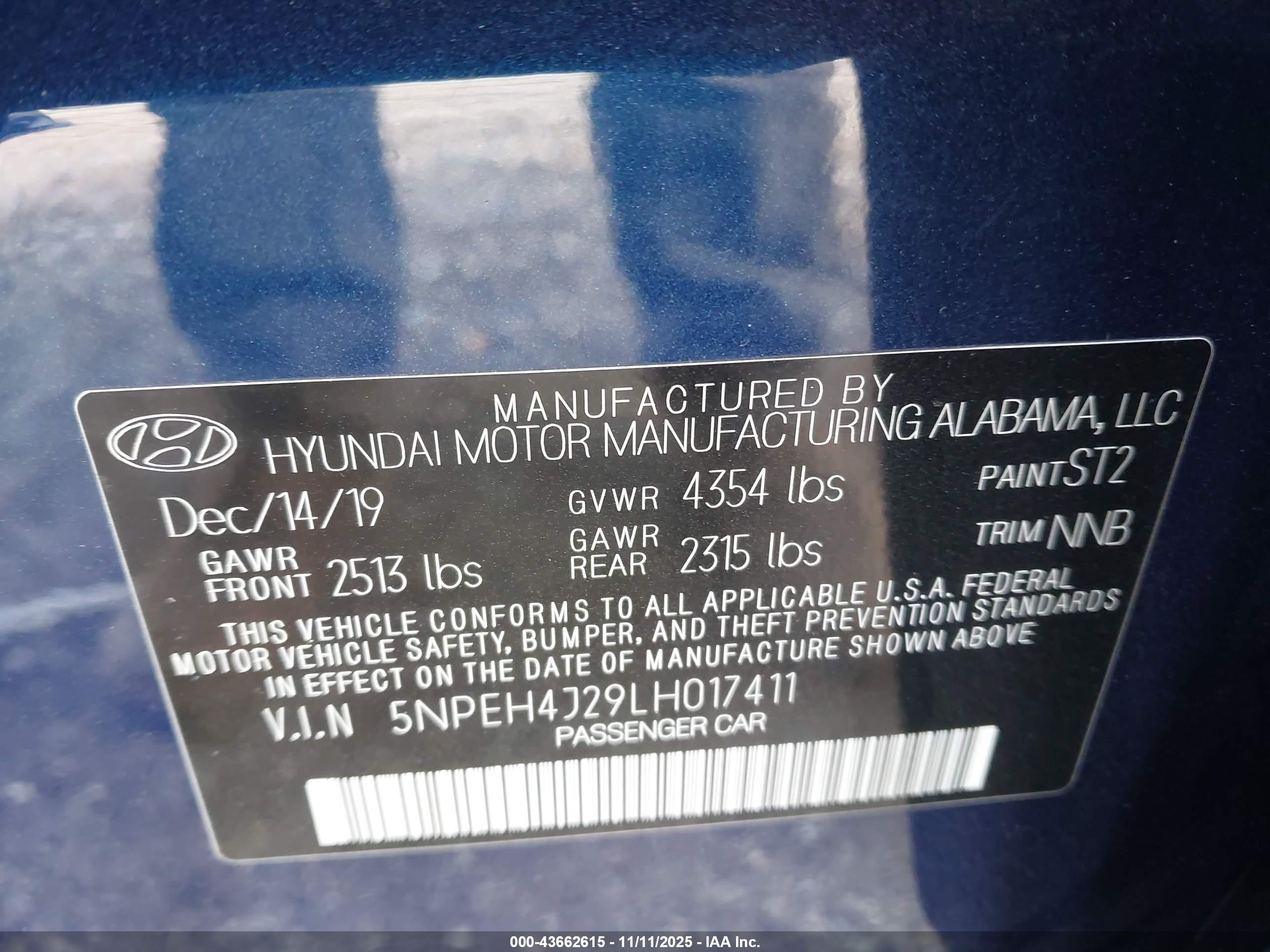 HYUNDAI SONATA image 9