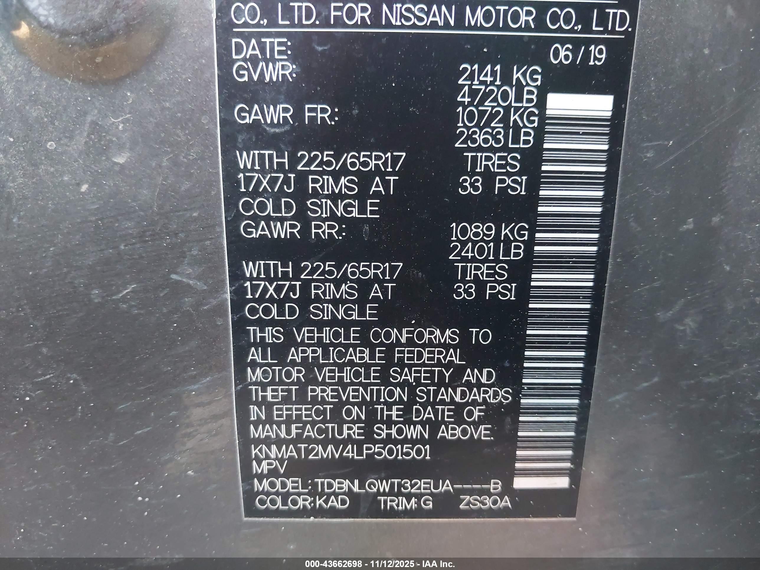NISSAN ROGUE image 9