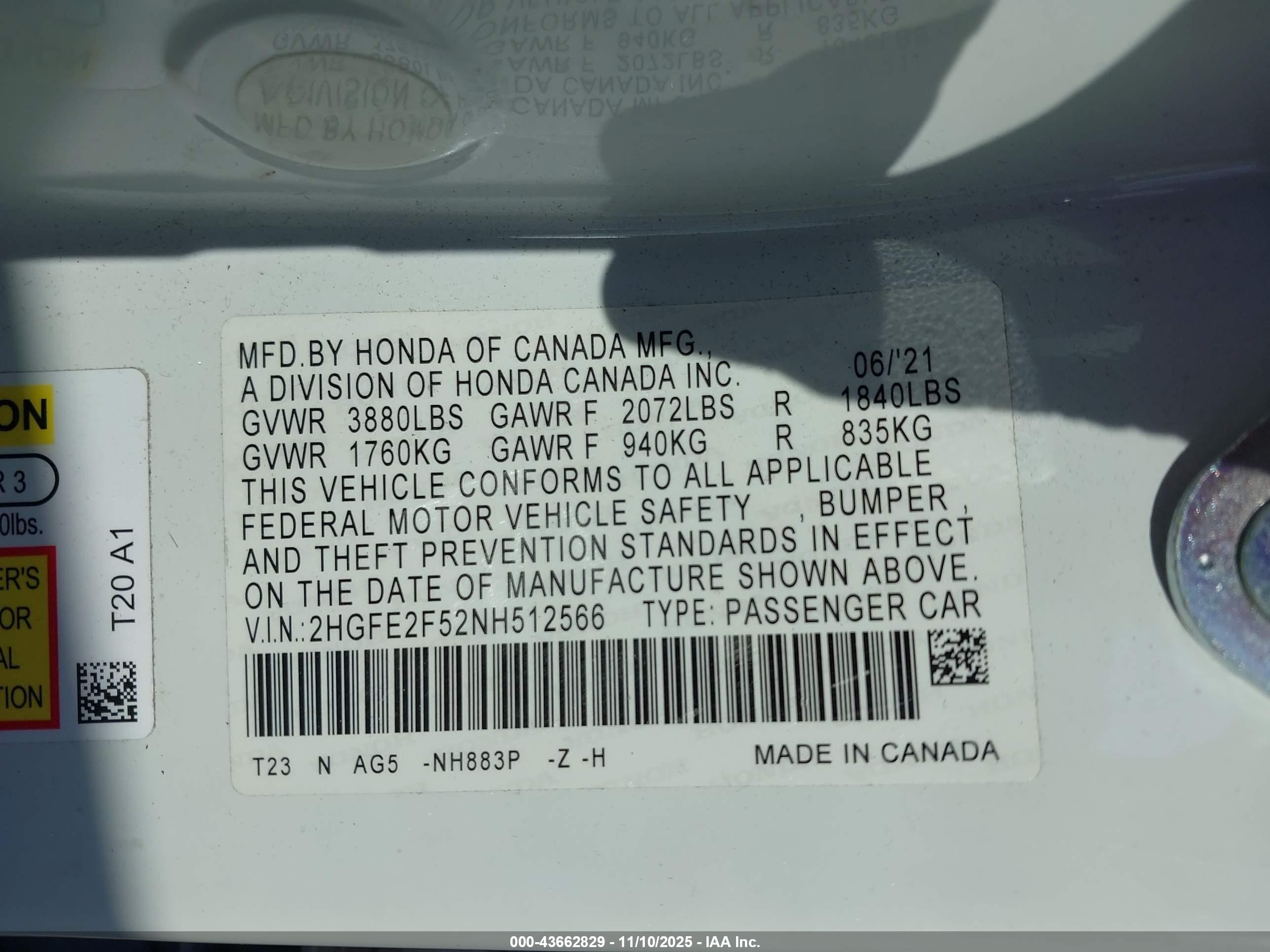 HONDA CIVIC image 9