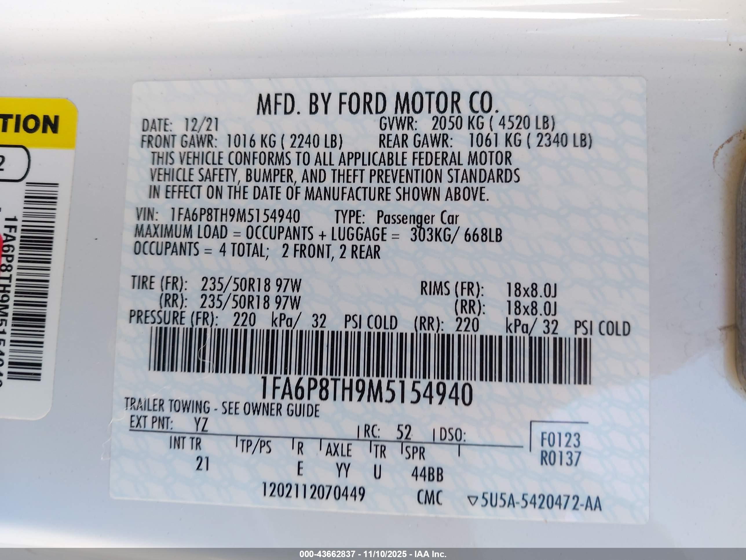 FORD MUSTANG image 9