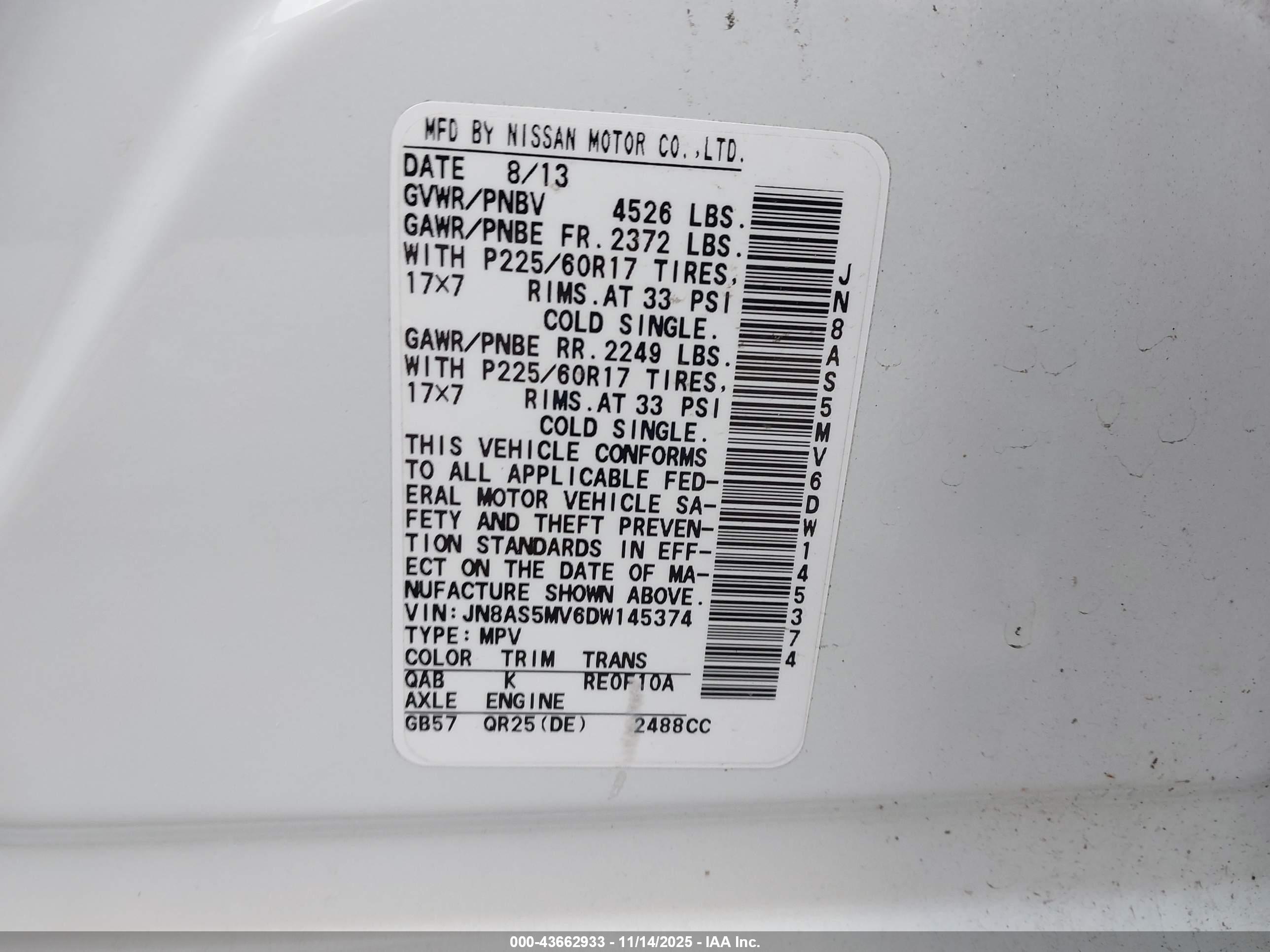 NISSAN ROGUE image 9