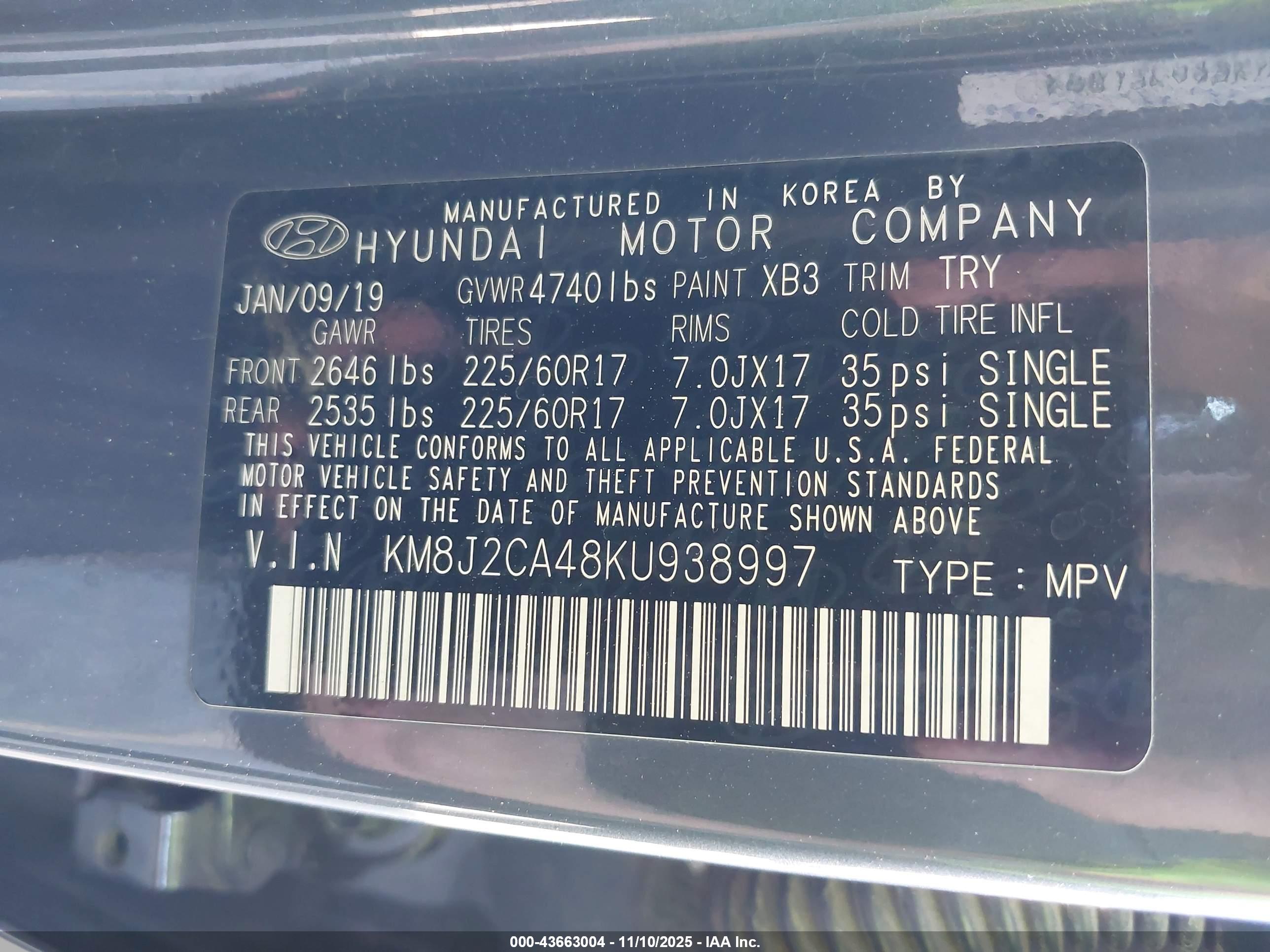 HYUNDAI TUCSON image 9