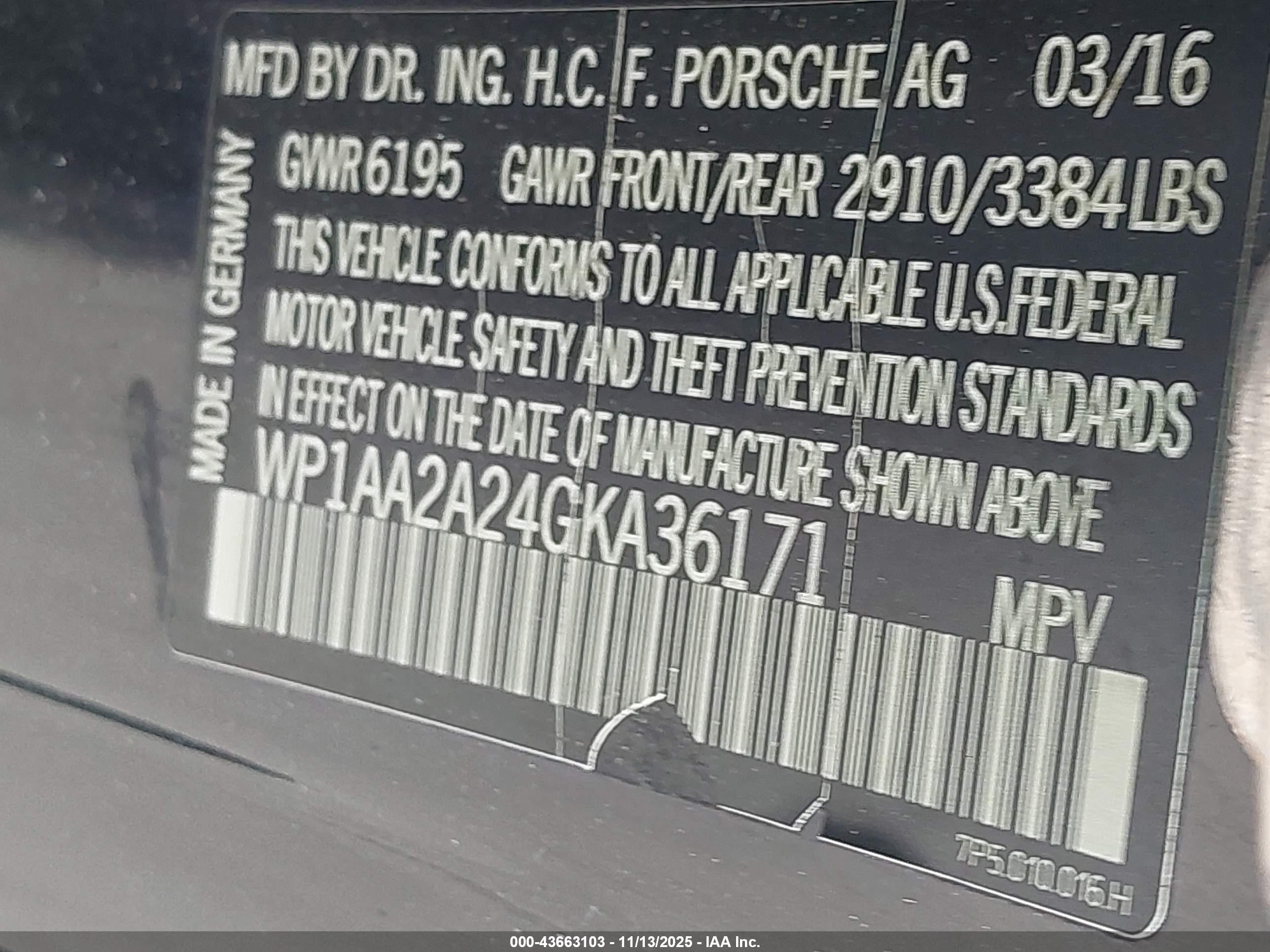 PORSCHE CAYENNE image 9