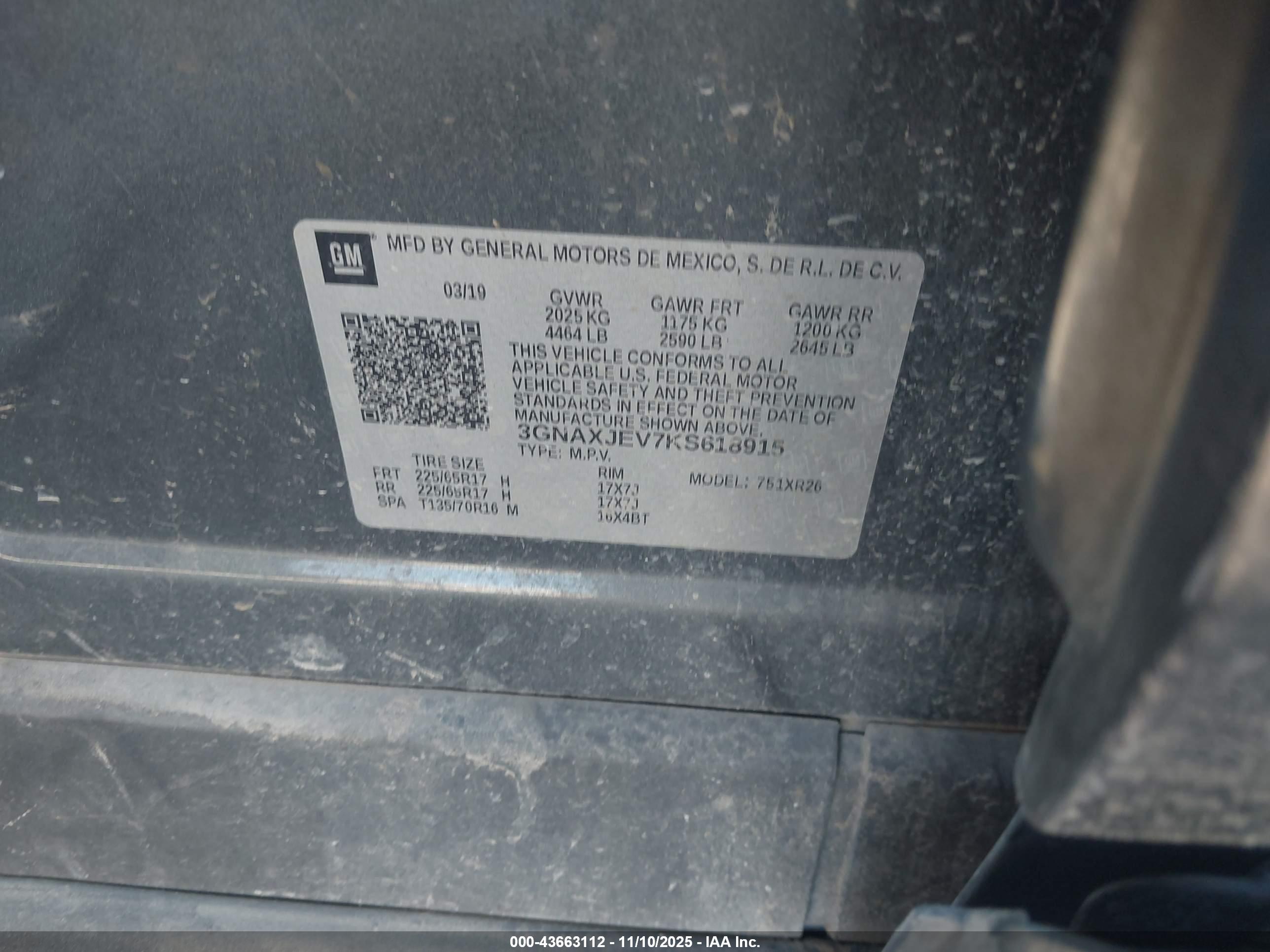 CHEVROLET EQUINOX image 9