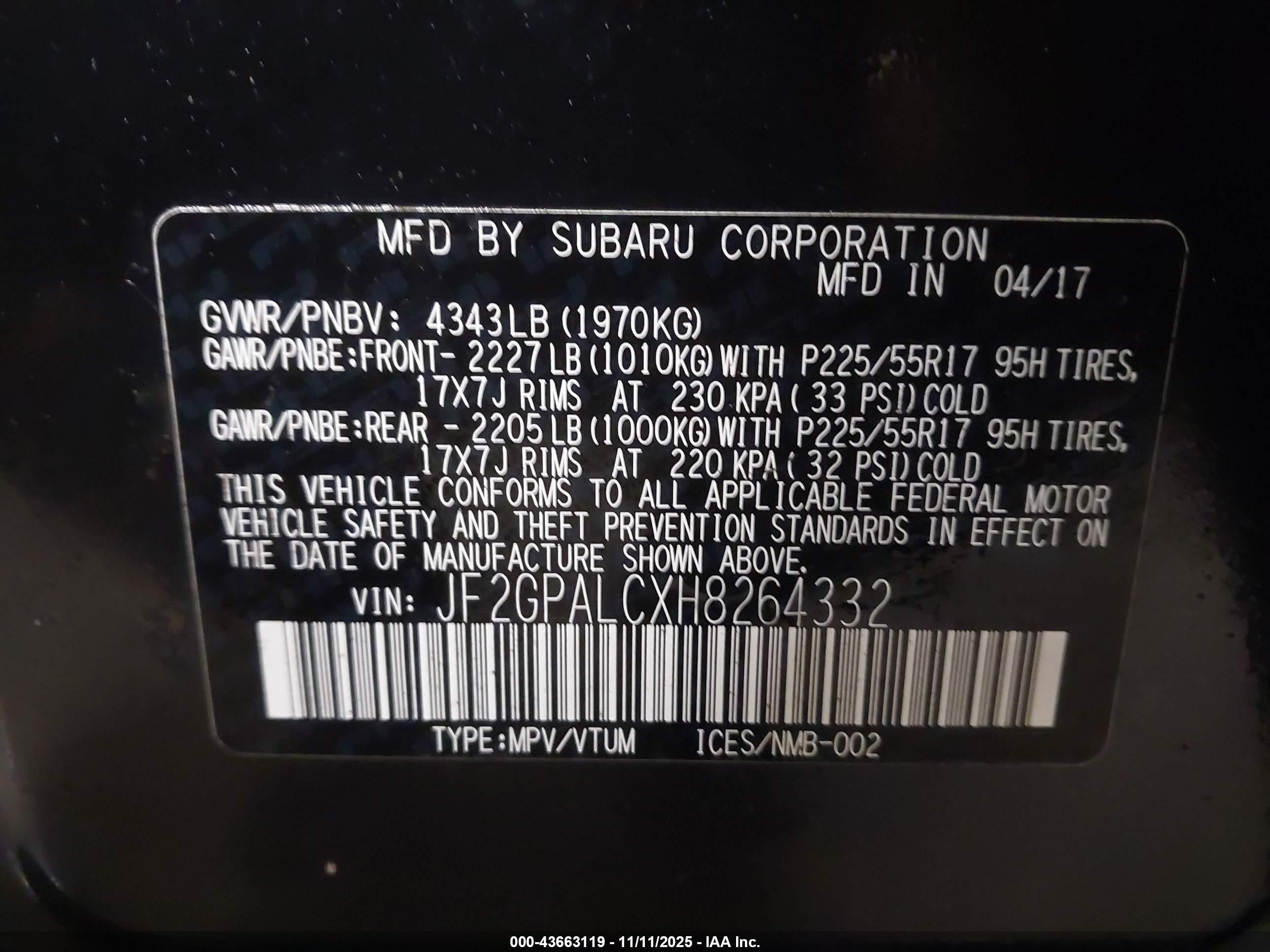 SUBARU CROSSTREK image 9