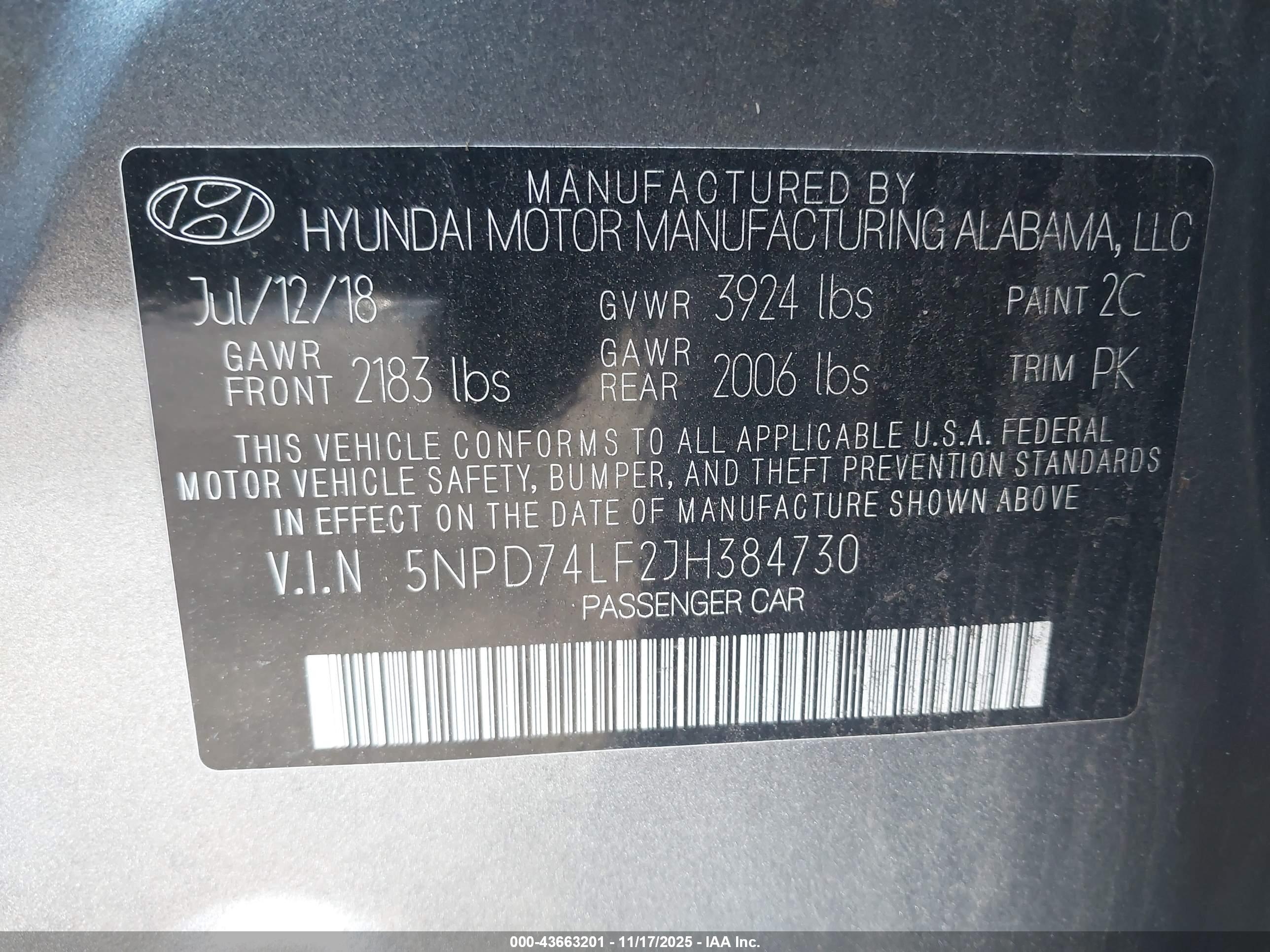 HYUNDAI ELANTRA image 9