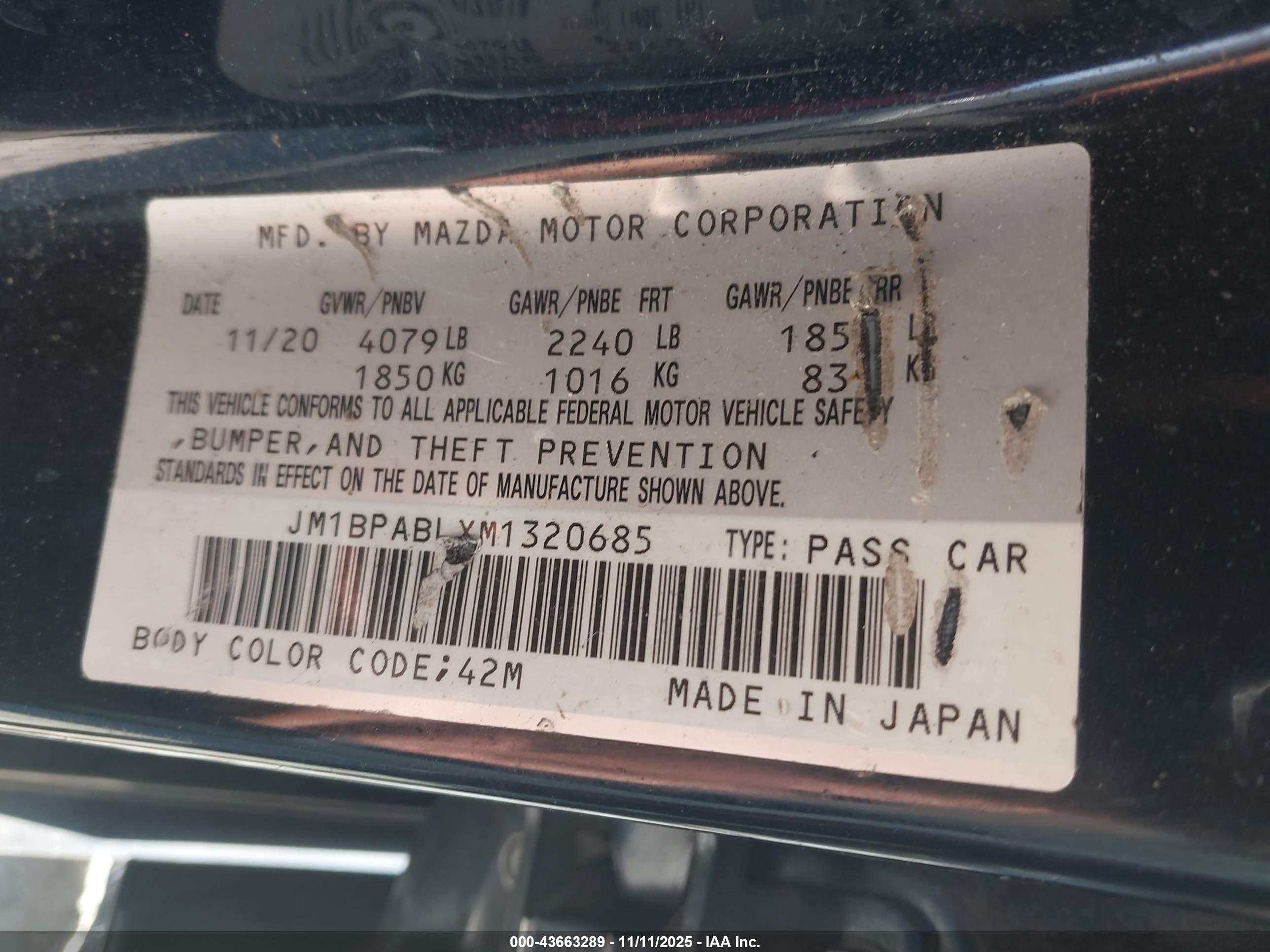 MAZDA MAZDA3 image 9
