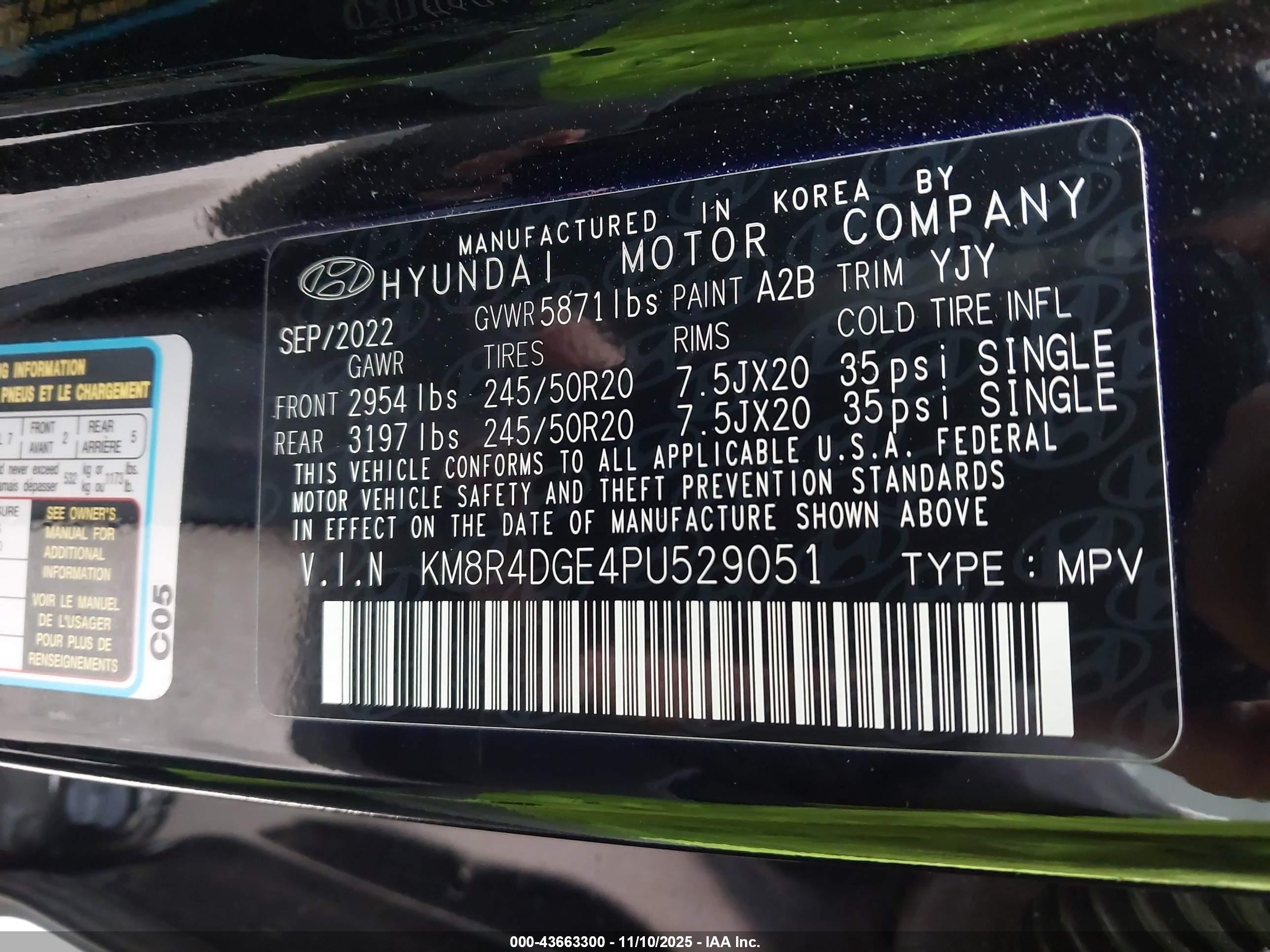HYUNDAI PALISADE image 9