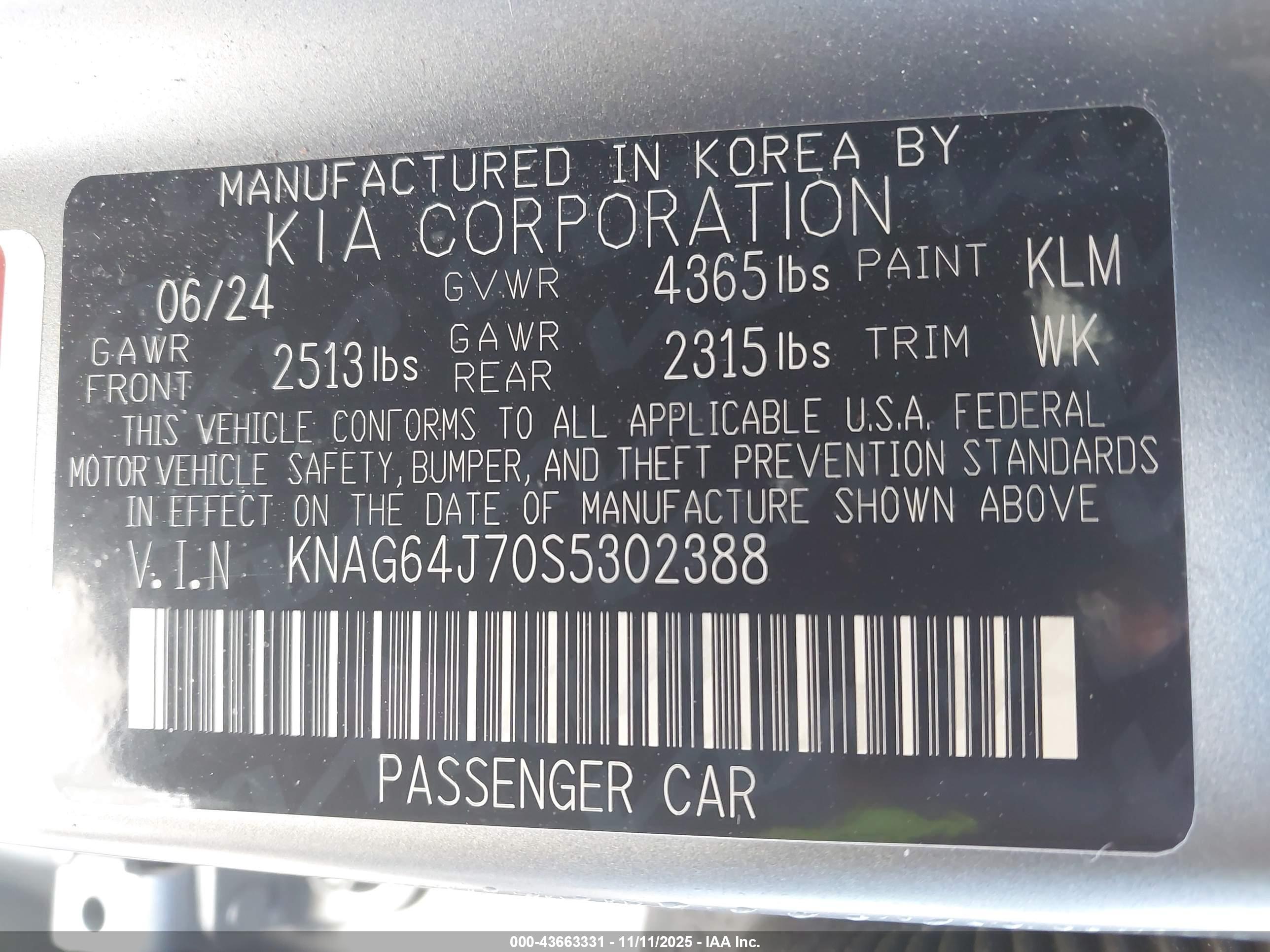 KIA K5 image 9