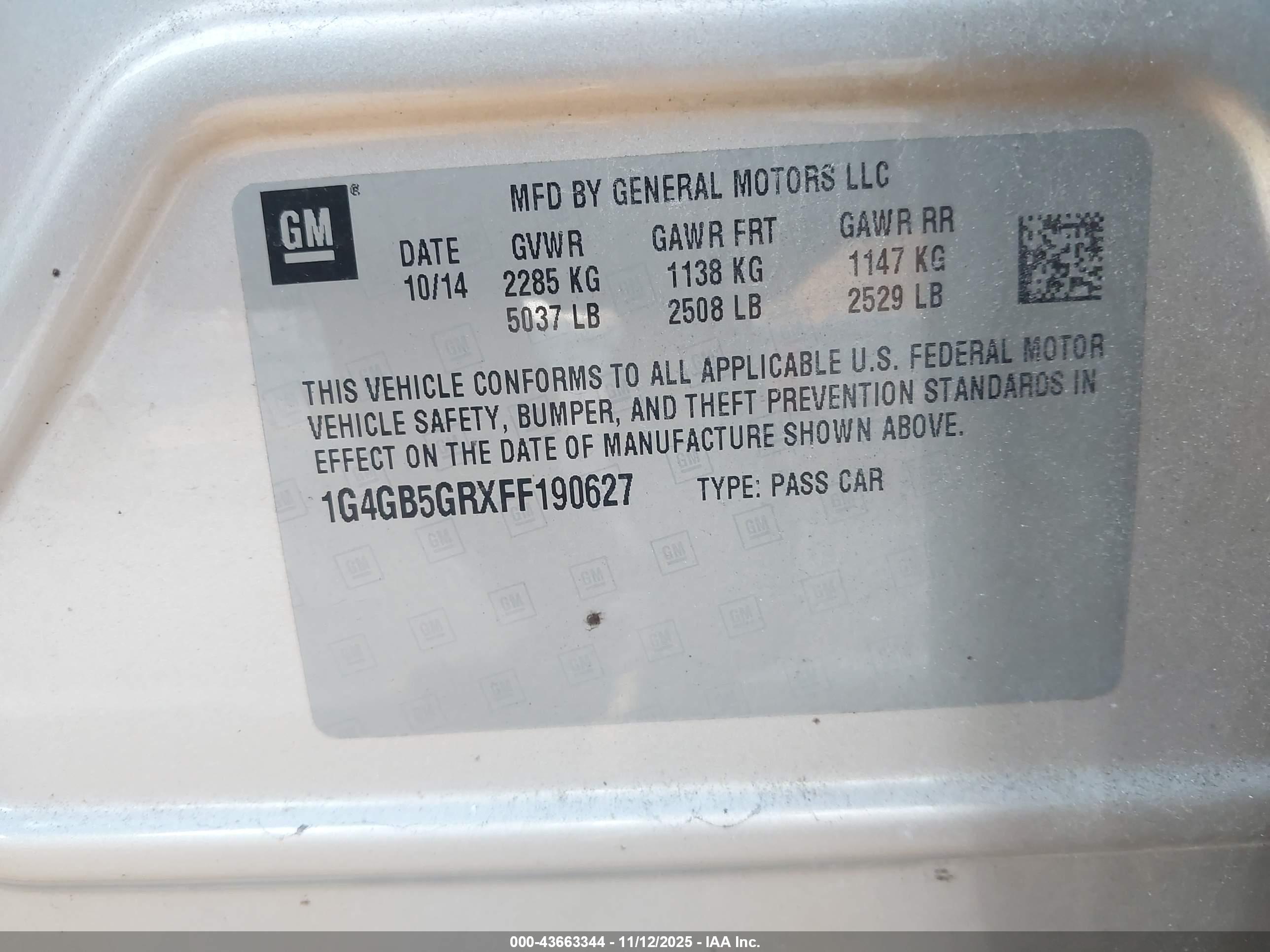 BUICK LACROSSE image 9
