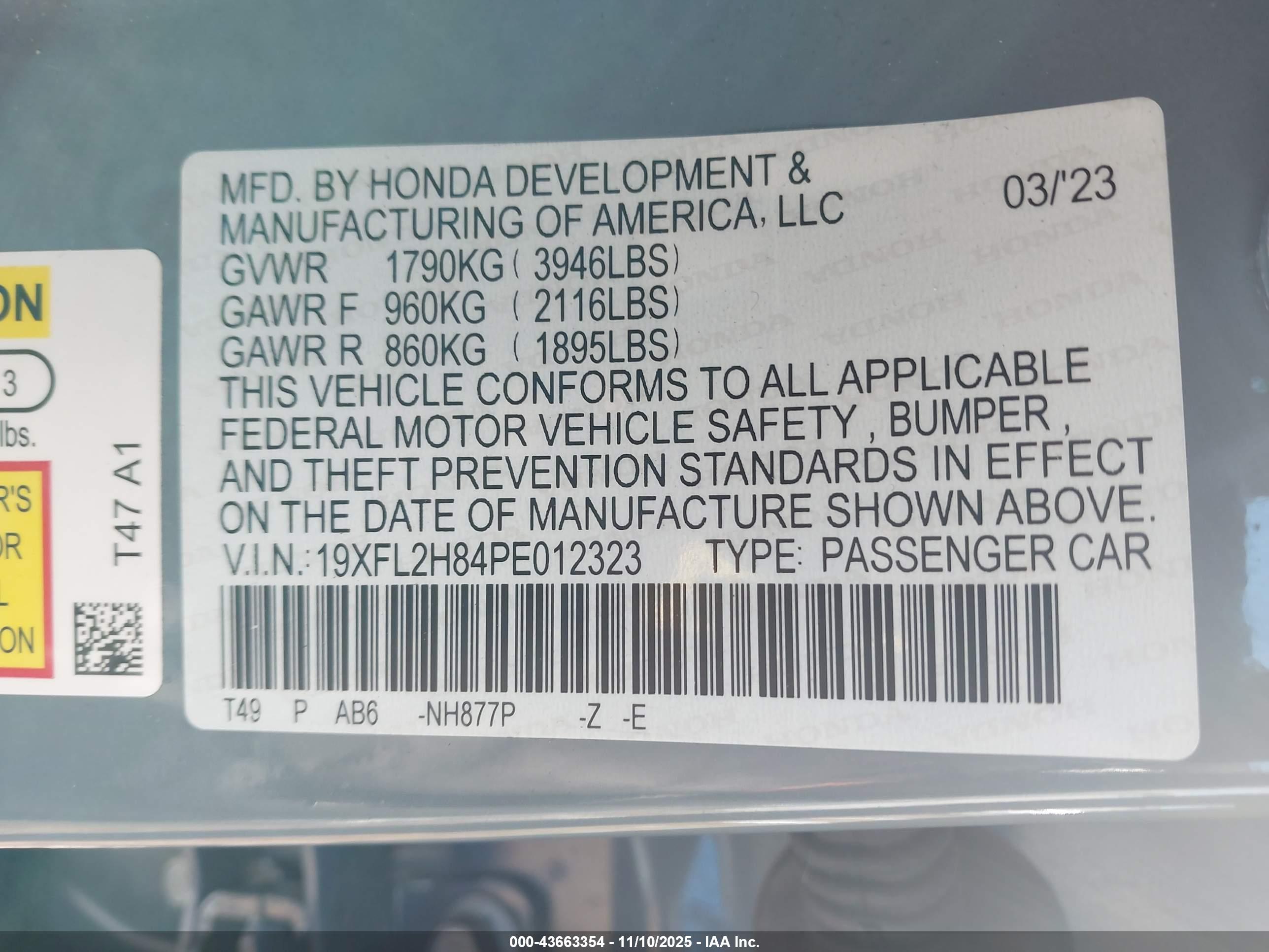 HONDA CIVIC image 9