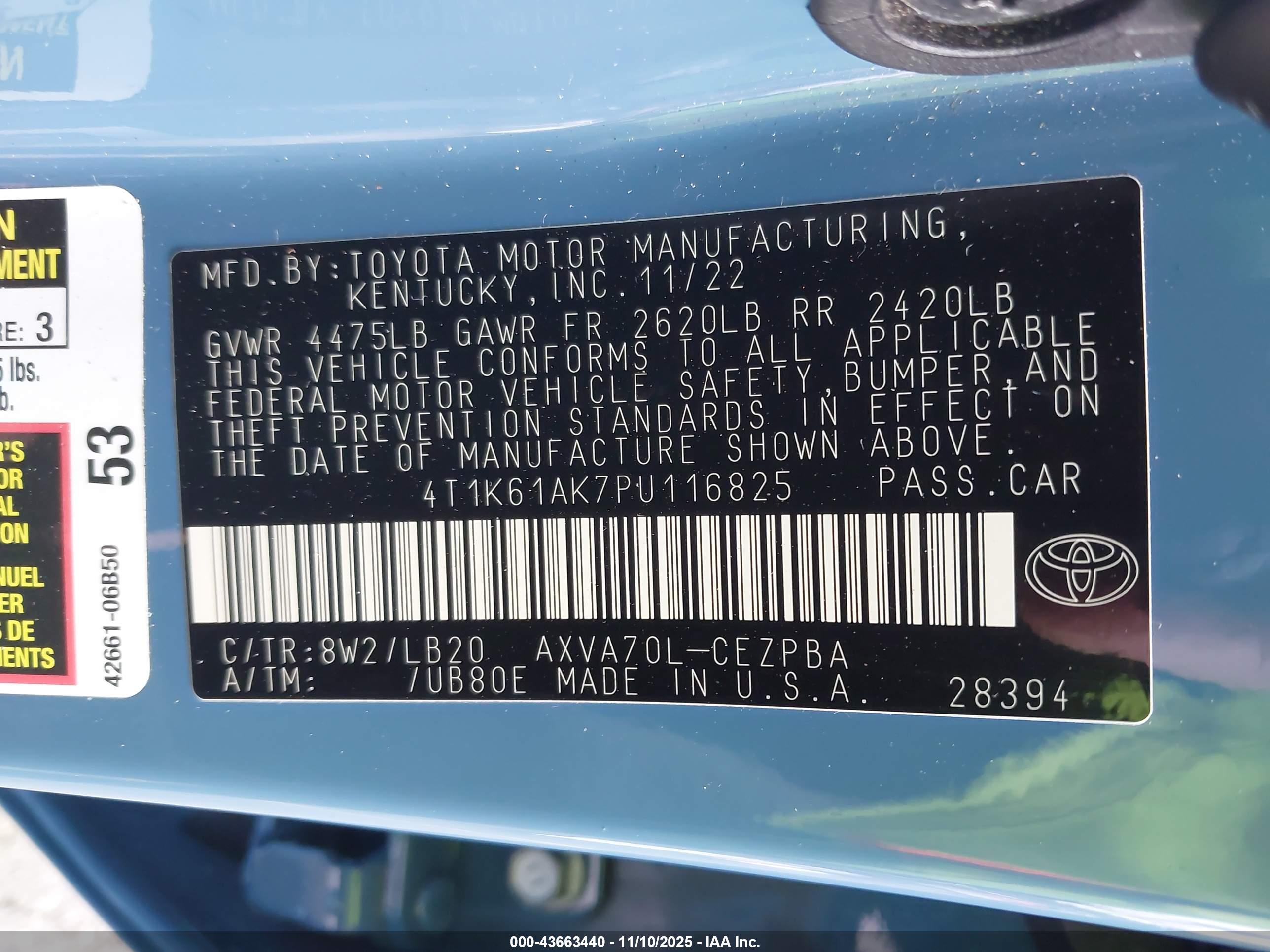 TOYOTA CAMRY image 9