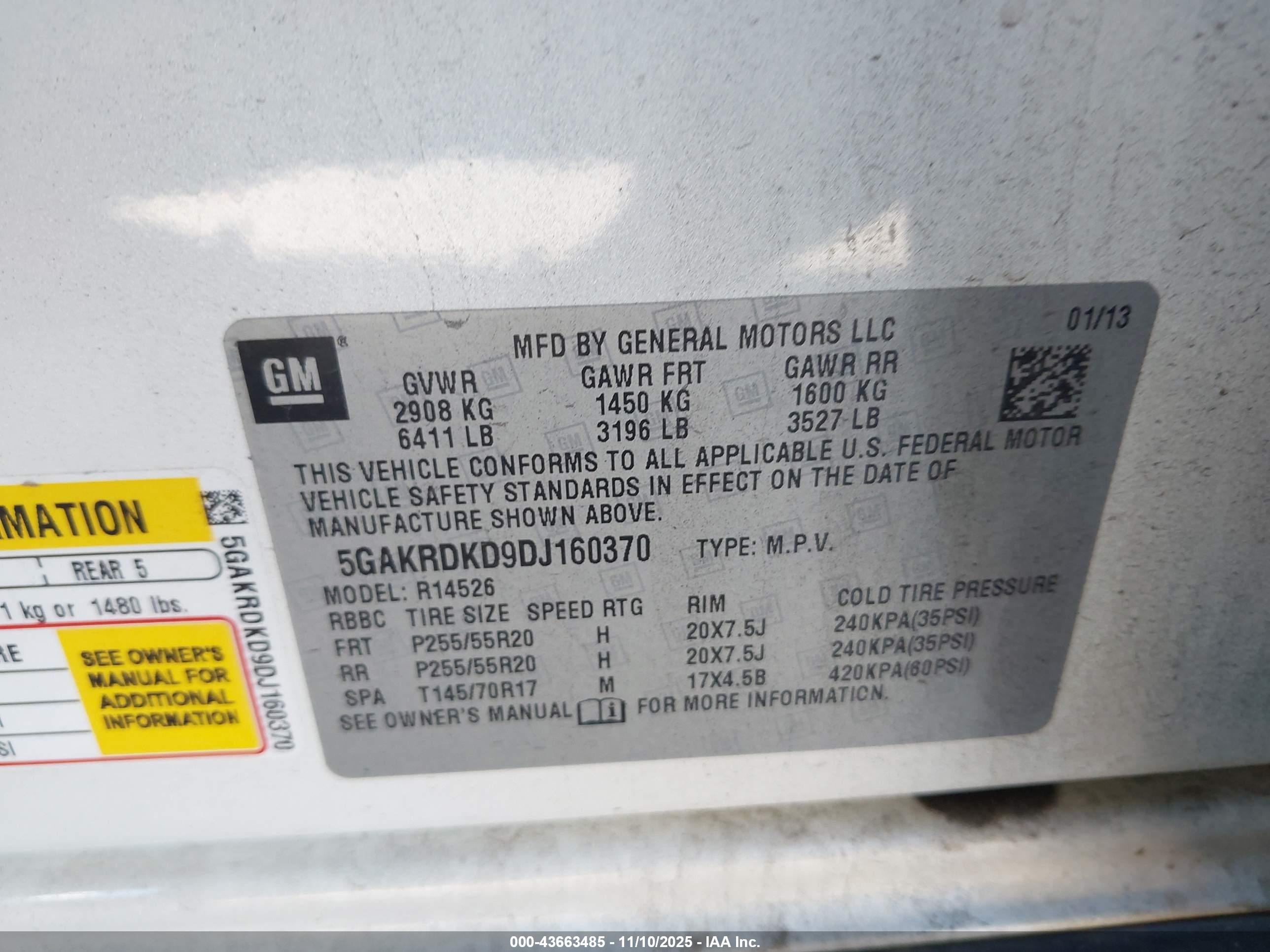 BUICK ENCLAVE image 9