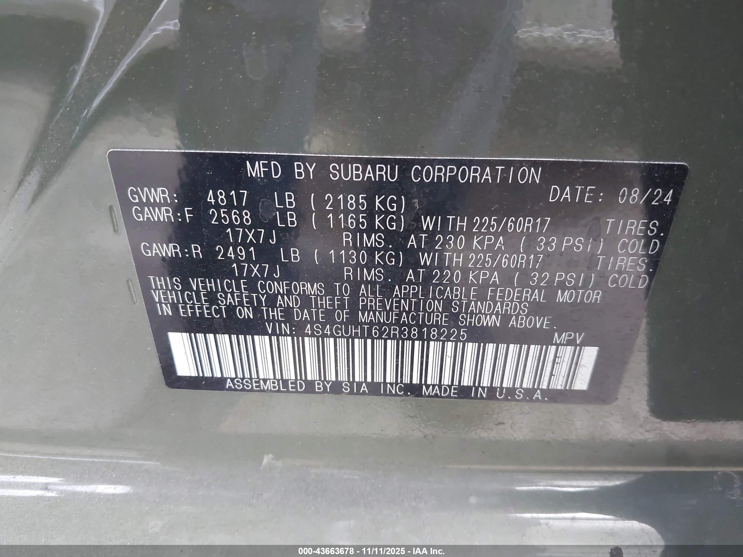 SUBARU CROSSTREK image 9